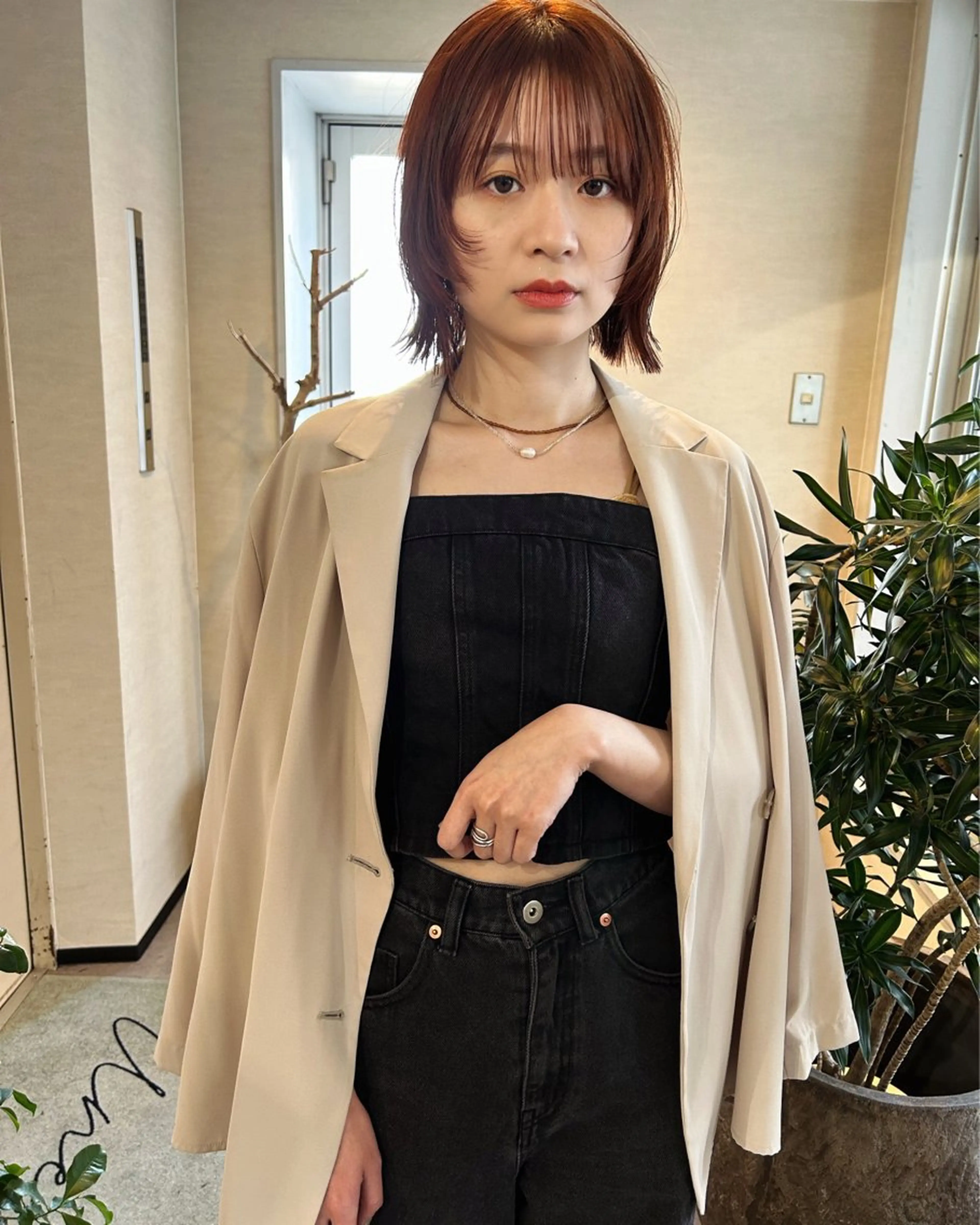 ショート カラー 林 浩太郎のヘアスタイル