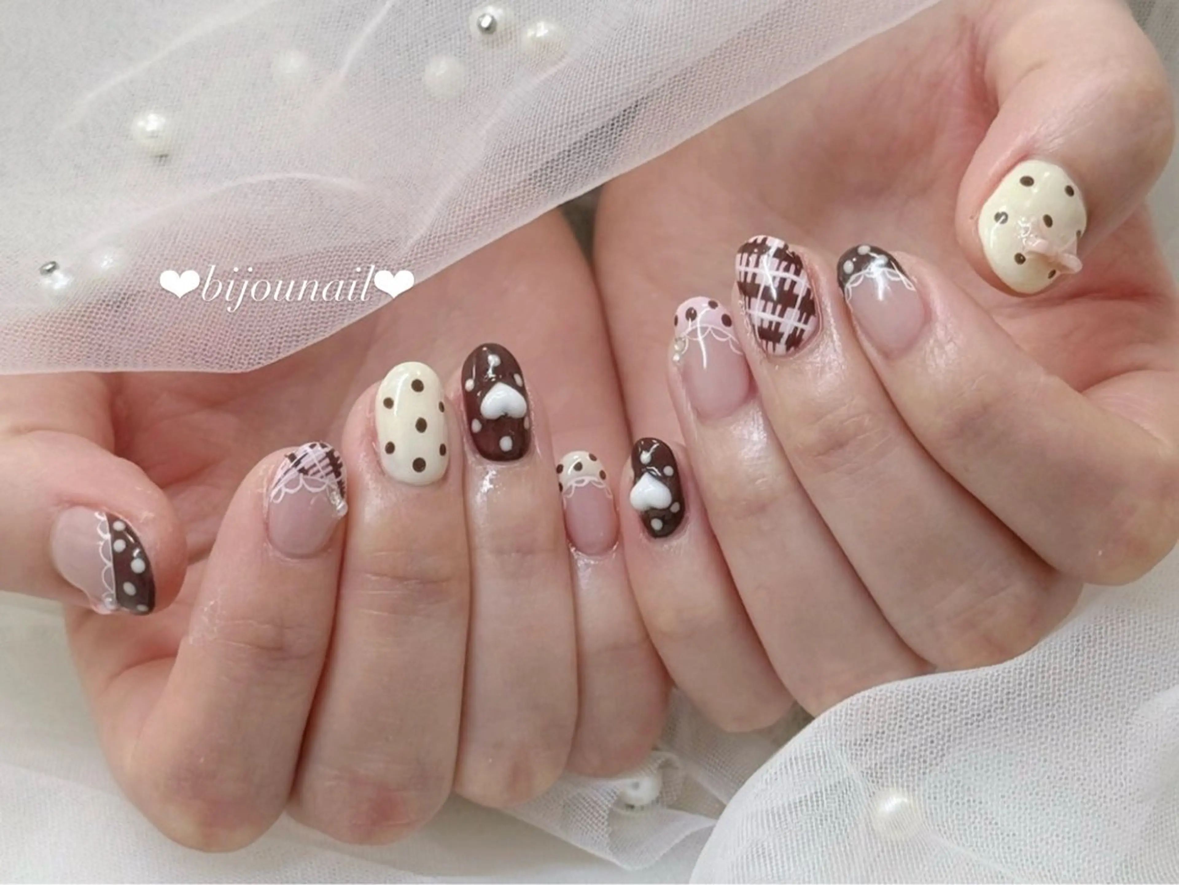 ネイル ハンドネイル bijou nailのネイルデザイン