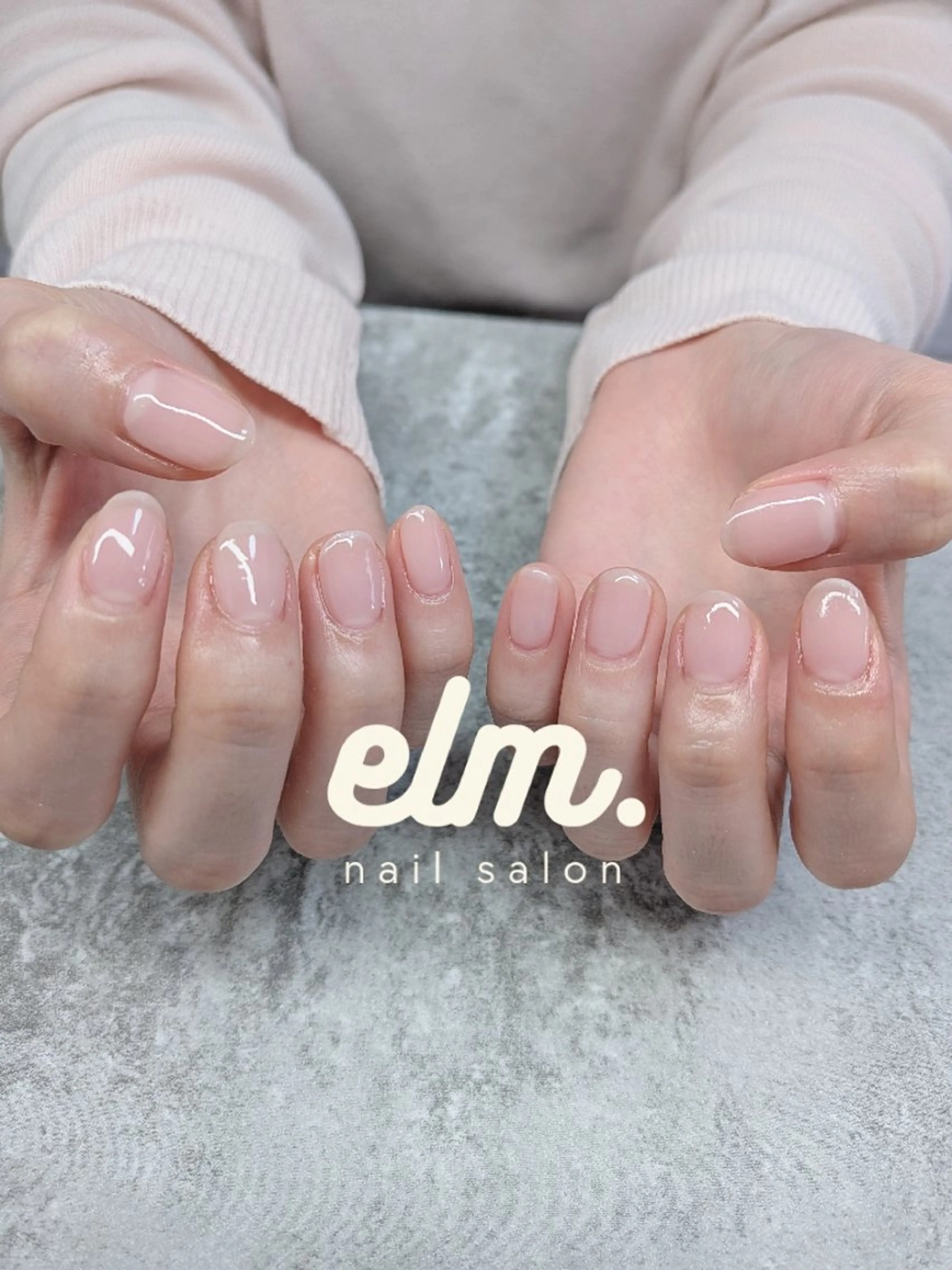 ネイル オフィスネイル ハンドネイル nail salon elm.所属・nail salon elm. まゆこのネイルデザイン