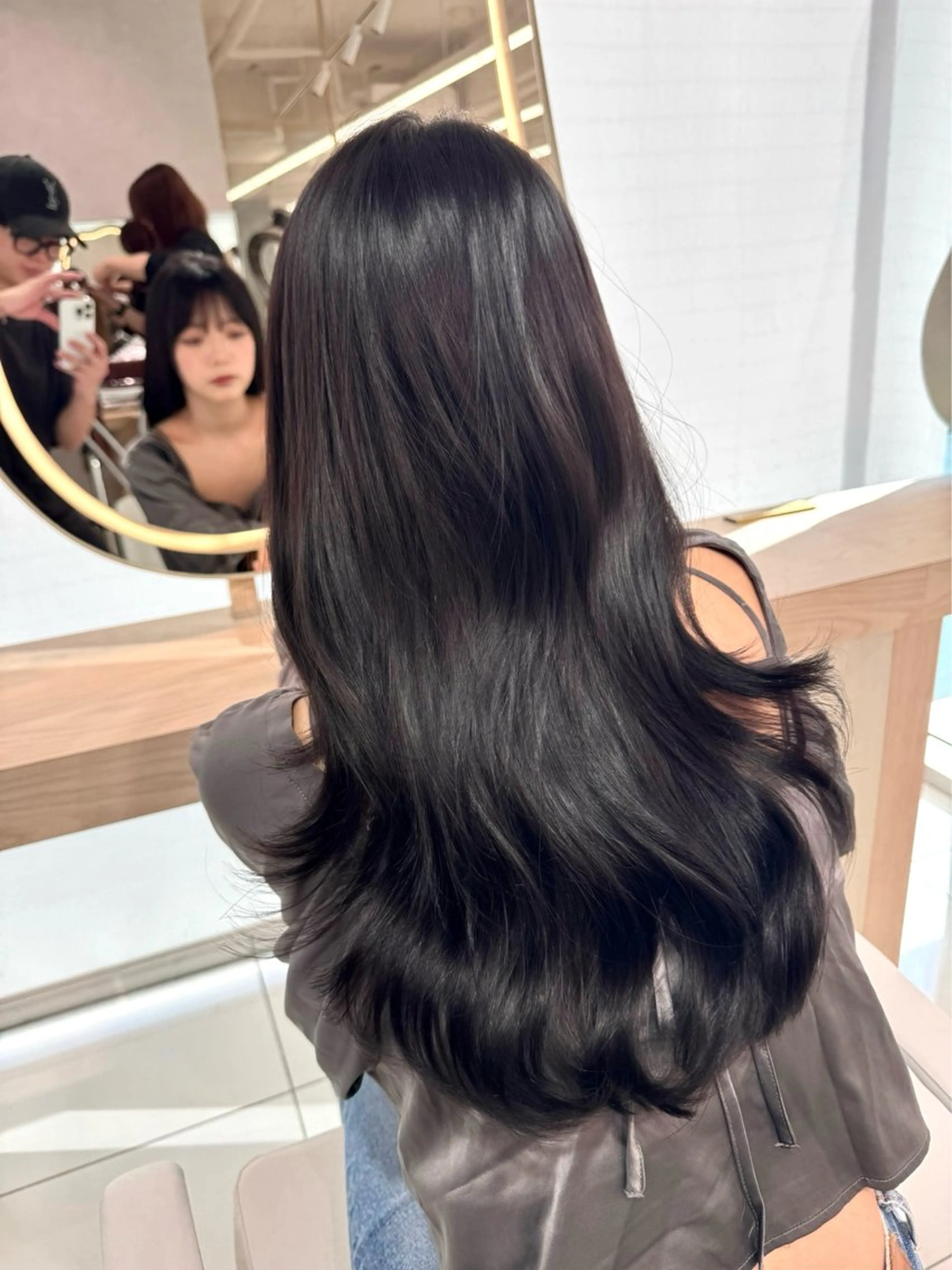 ロング レイヤー/韓国/ 顔周り/しんやのヘアスタイル