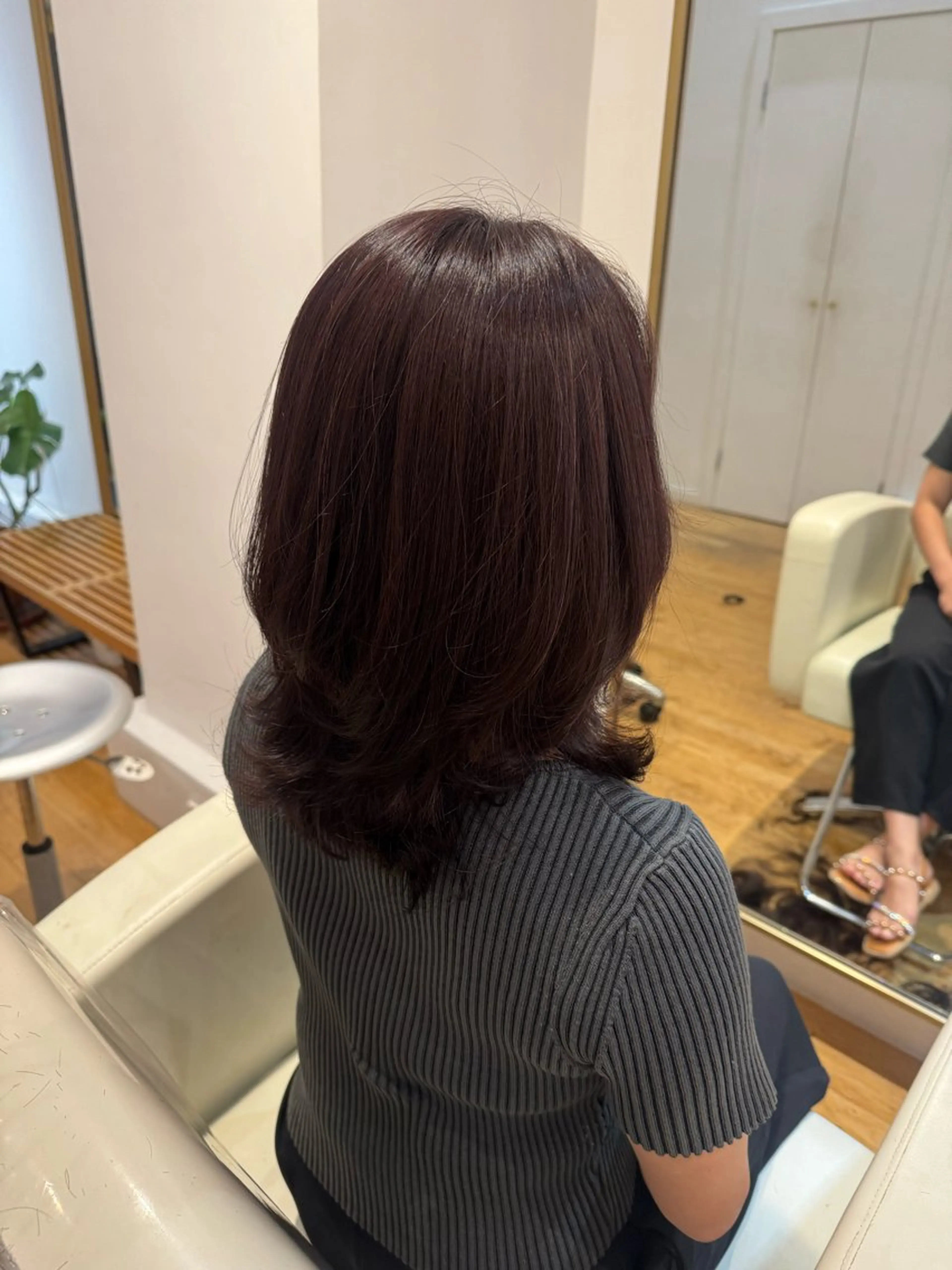 ミディアム ORO 池田店 松永歩莉のヘアスタイル