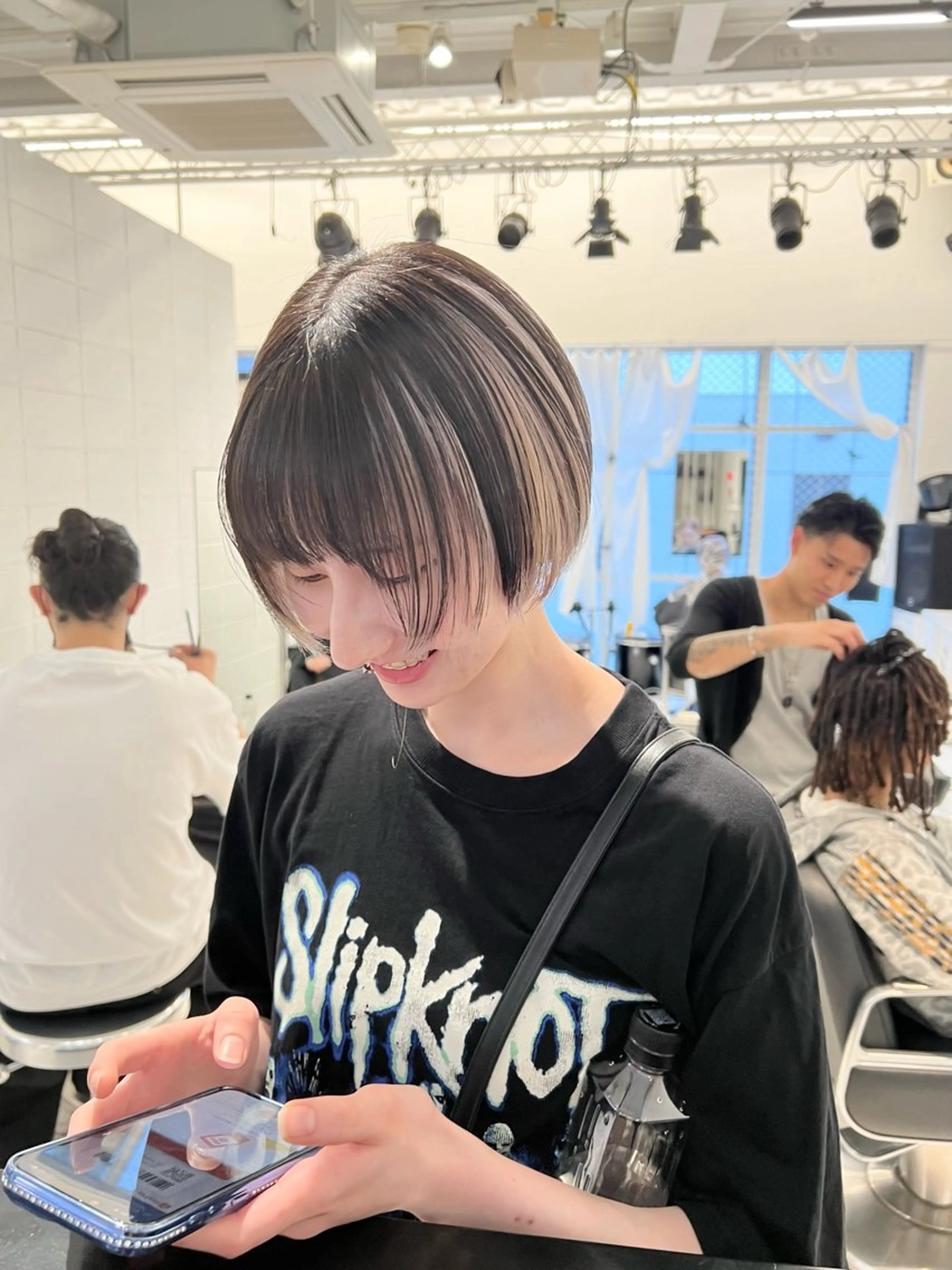 ショート カラー カット ヘアカラー トリートメント HARU//原宿🤍 リピート率NO.1のヘアスタイル