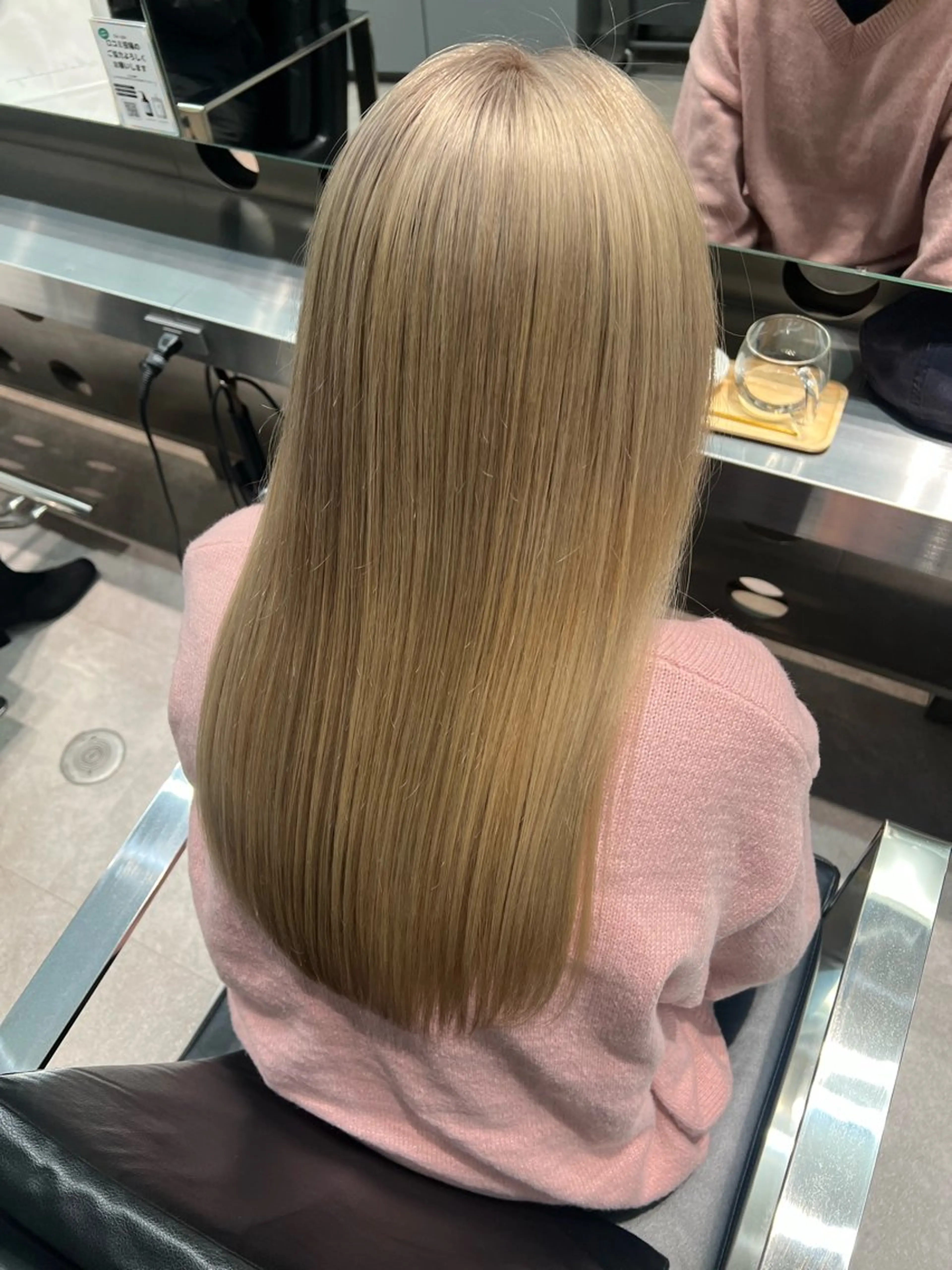 セミロング ヘアカラー 堀江 /木下椋麻のヘアスタイル