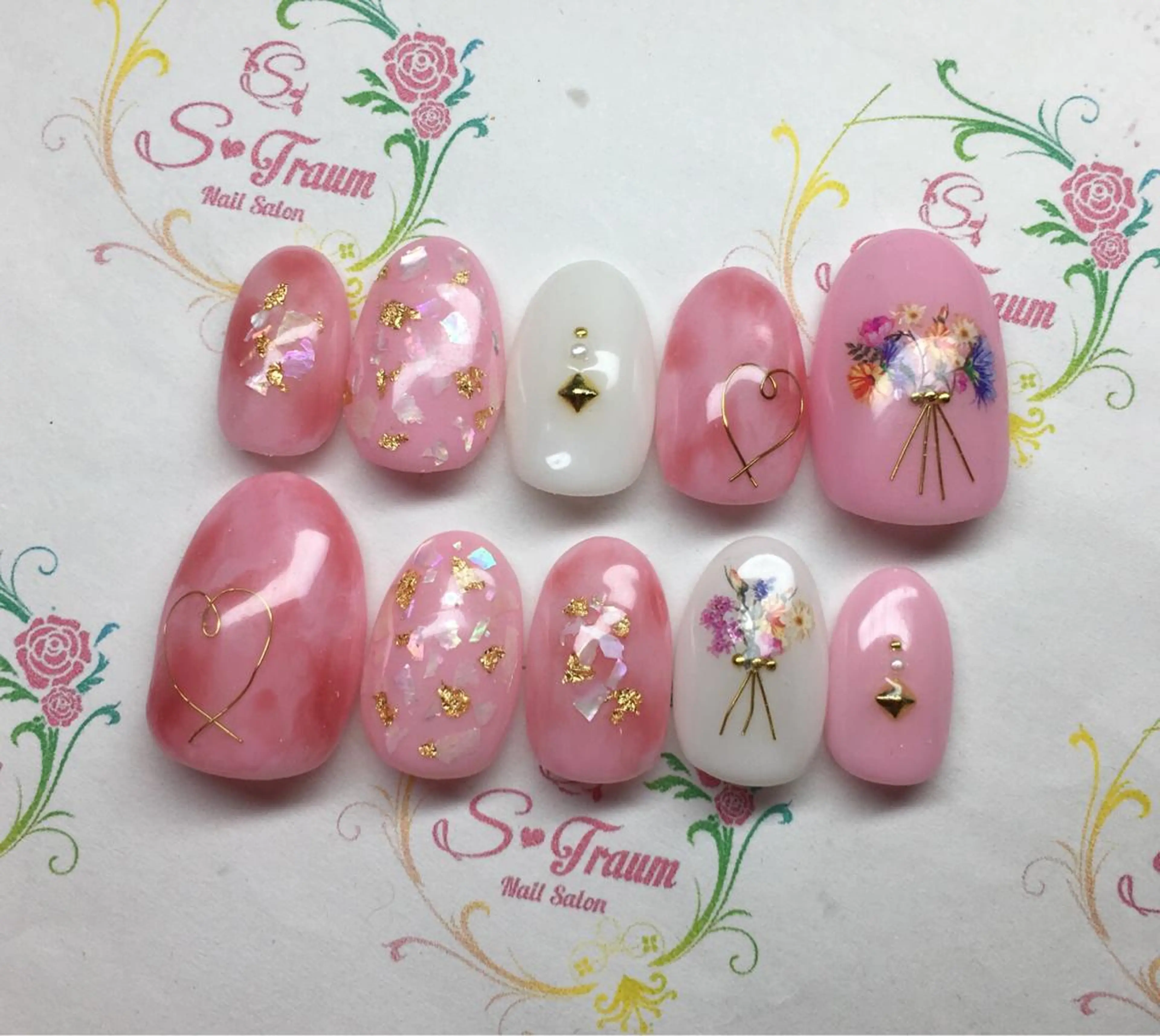 ネイル 成人式 ネイルチップ Nail Salon S-Traum所属・Nail Salon S-Traumのネイルデザイン