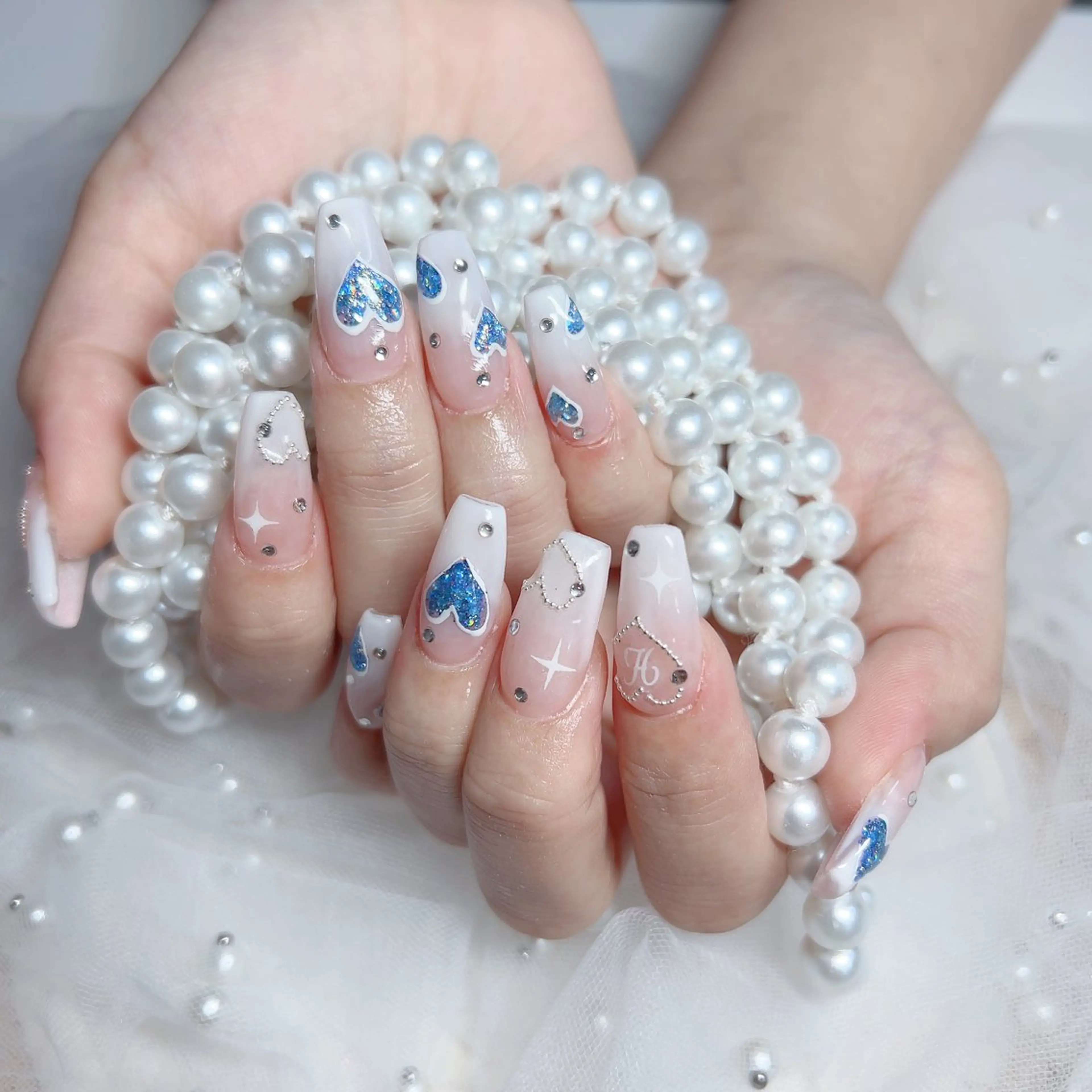 ネイル M🌷nail 長さだし専門店のネイルデザイン