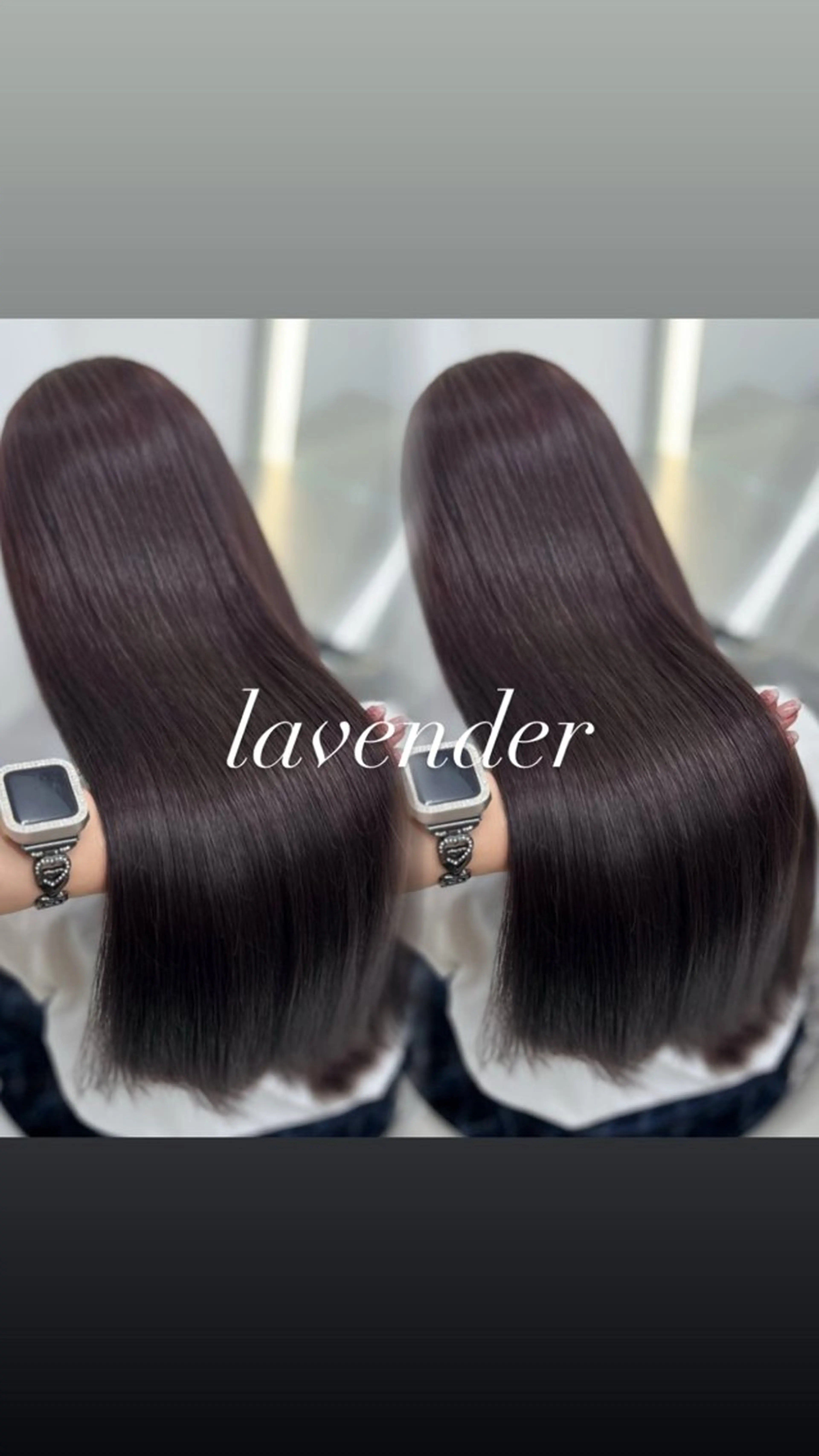 ロング カラー ヘアカラー トリートメント うる艶カラー×韓国 ヘア/Yumi🎀のヘアスタイル