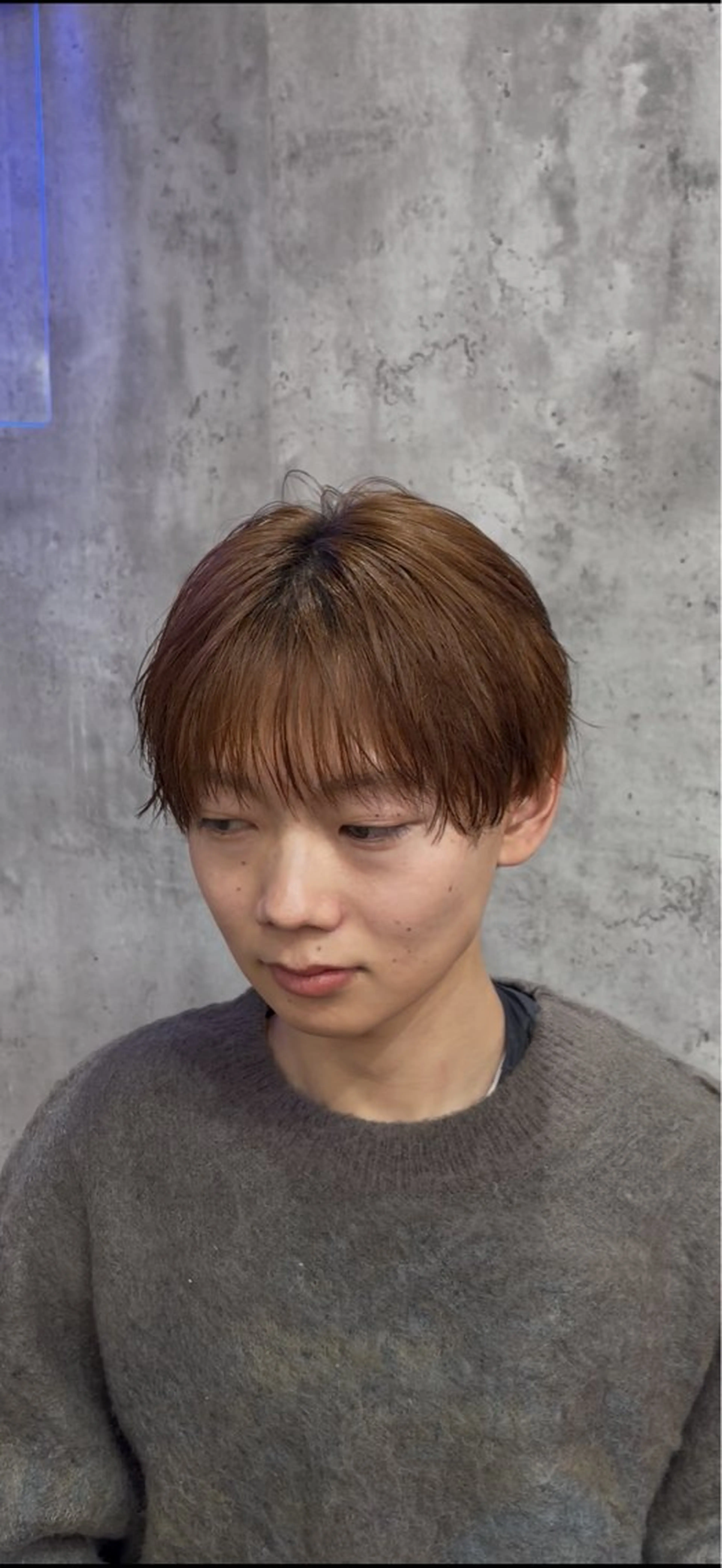 ショート カラー パーマ キッズ 🦄カイ/メンズ 韓国ヘア/パーマ🦄のヘアスタイル