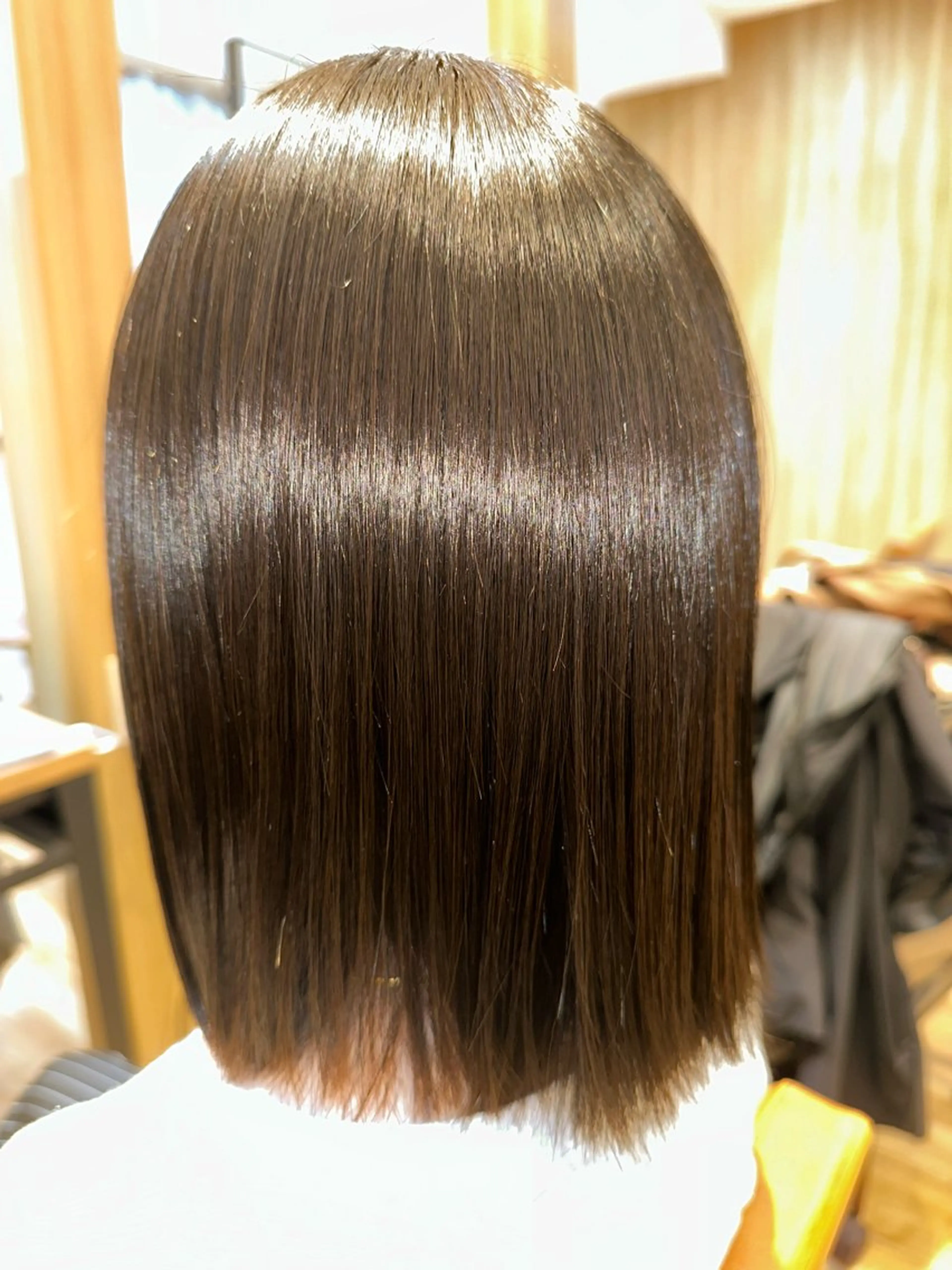 ミディアム パーマ カット 縮毛矯正 トリートメント ✨✂️Nori ✂️✨のヘアスタイル