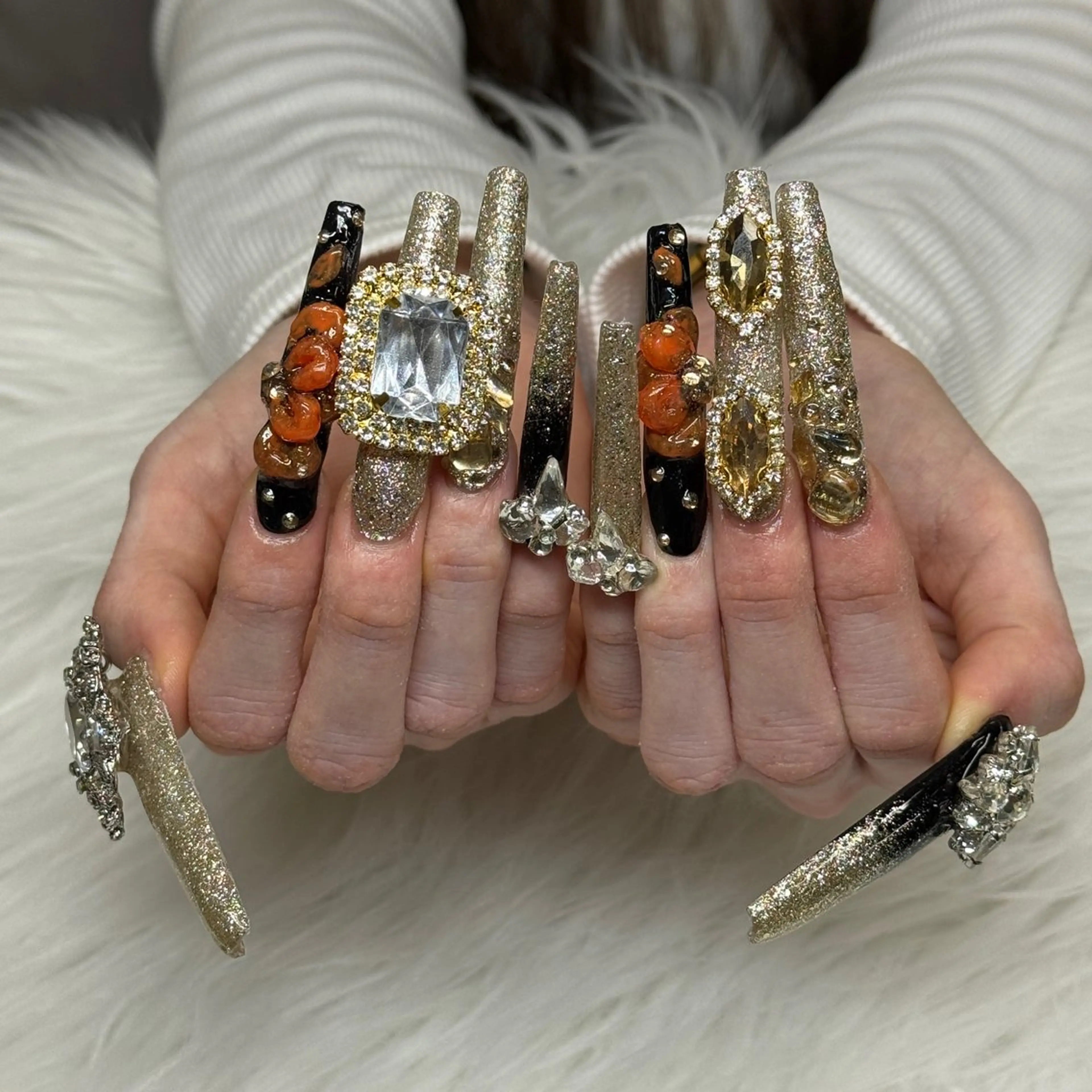 ネイル 持ち込み ネイルチップ ハンドネイル Ada立川店🫧宮田 美桜のネイルデザイン