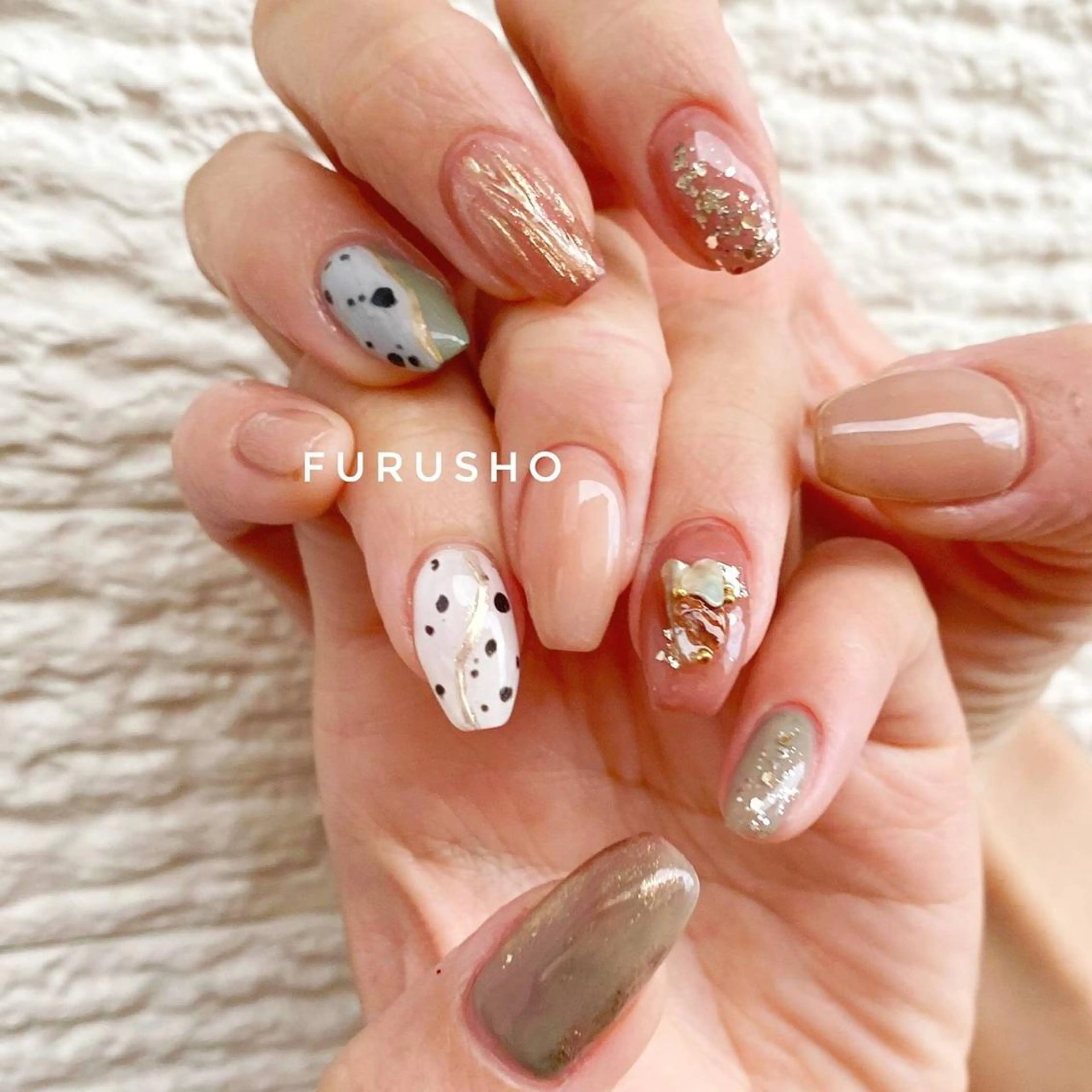 ネイル FURUSHO小牧所属・小原 希望のネイルデザイン