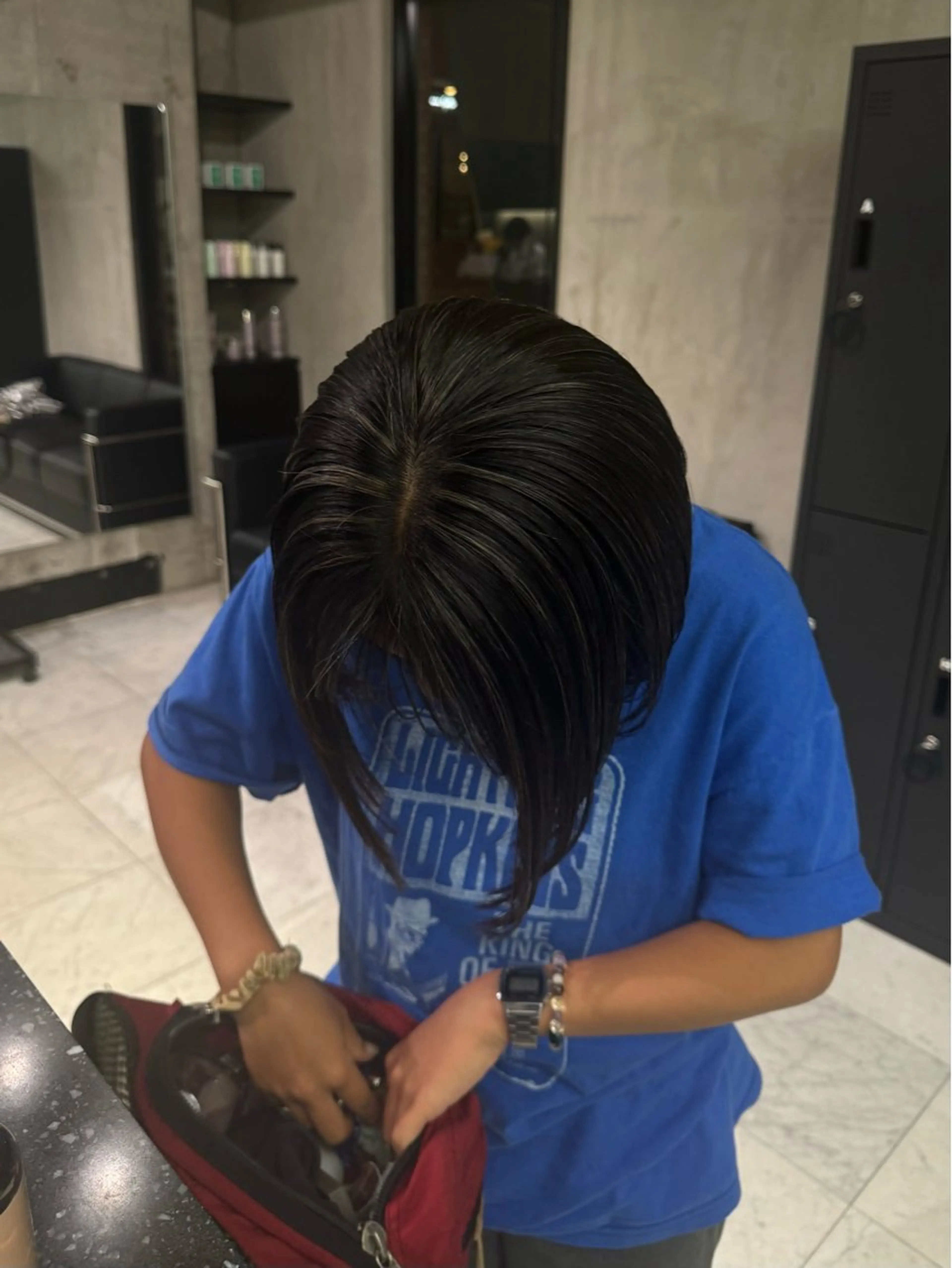 カラー ハイトーン/ ハイライト真柚🍨のヘアスタイル