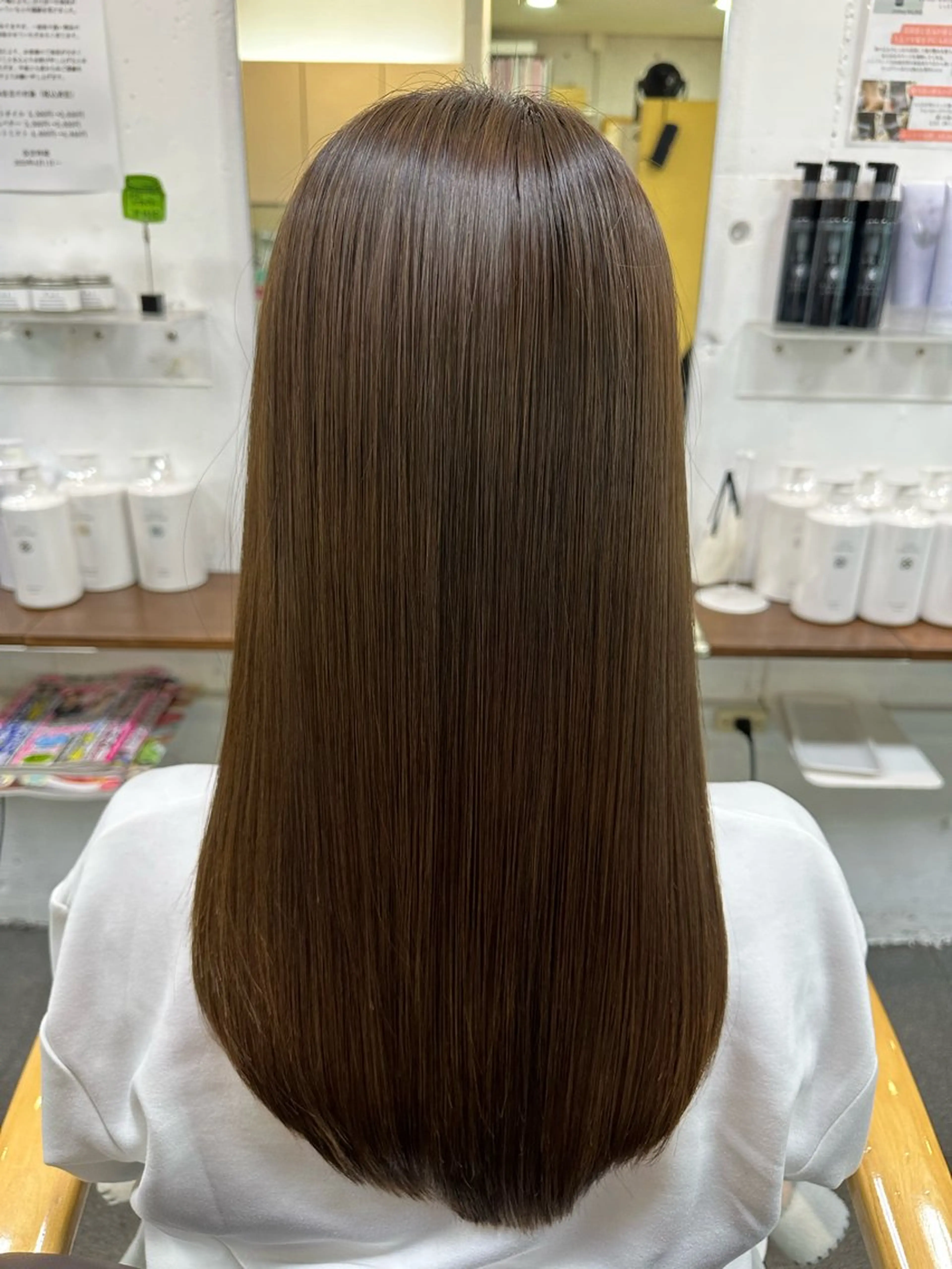 ロング 髪質改善 カット ヘアカラー トリートメント 【髪質改善】に特化 オリーブオイルクラブのヘアスタイル