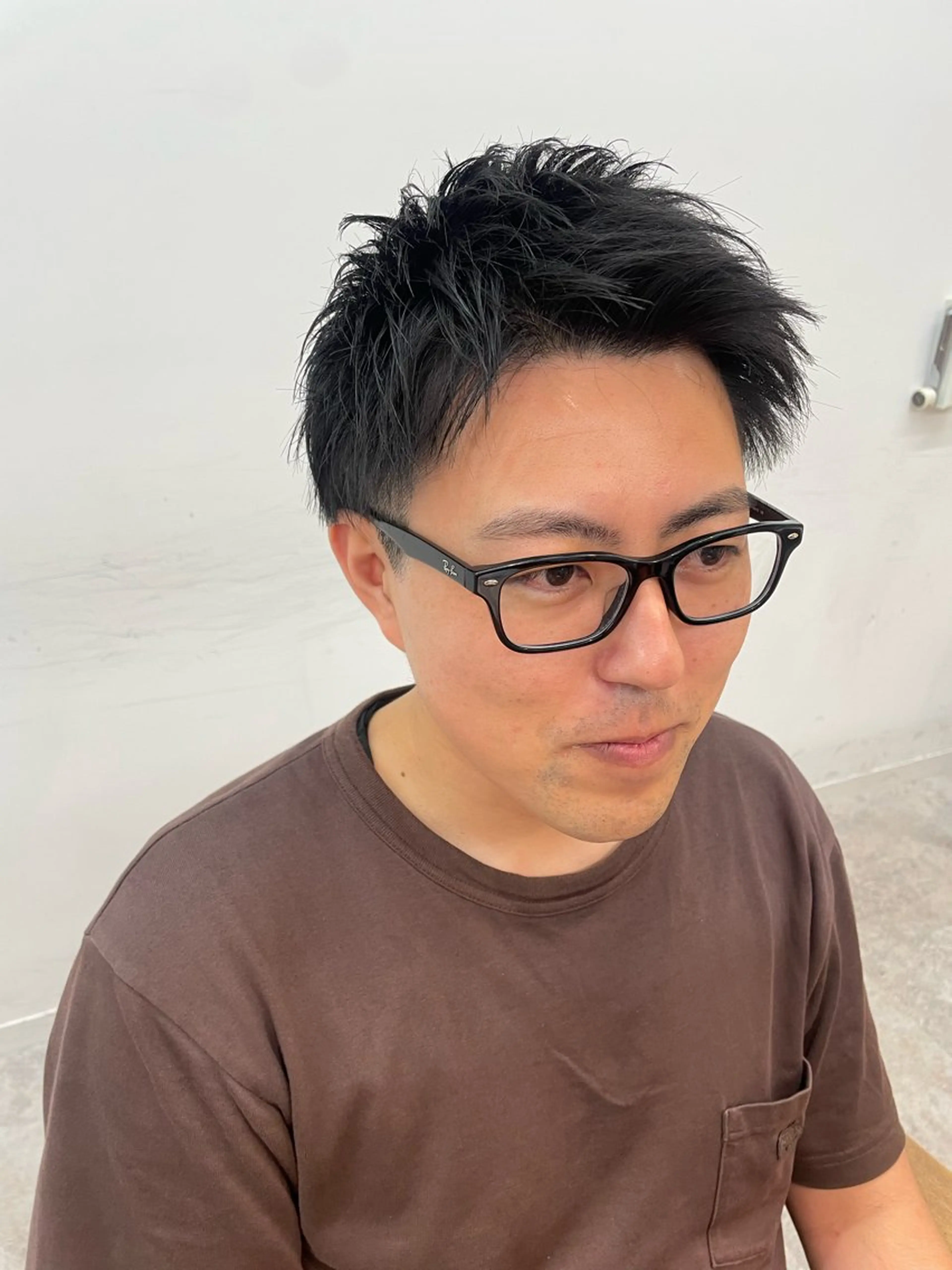 ショート メンズ 安藤萌栞 ／カットモデル募集のヘアスタイル