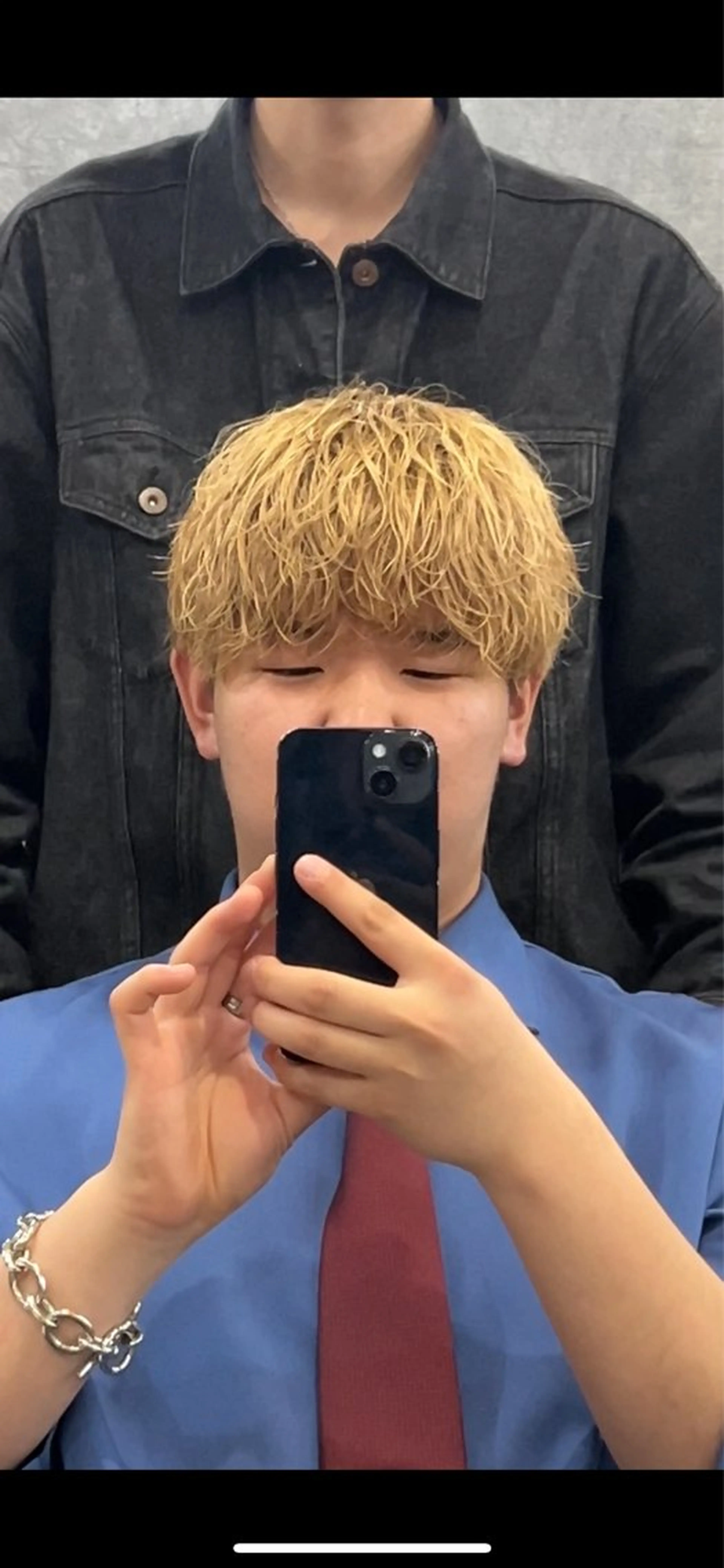 カラー パーマ メンズ カット ヘアカラー パーマ RACCOON.TOKYO 渋谷店所属・メンズカット🐺 パーマ特化🔥舜のヘアスタイル