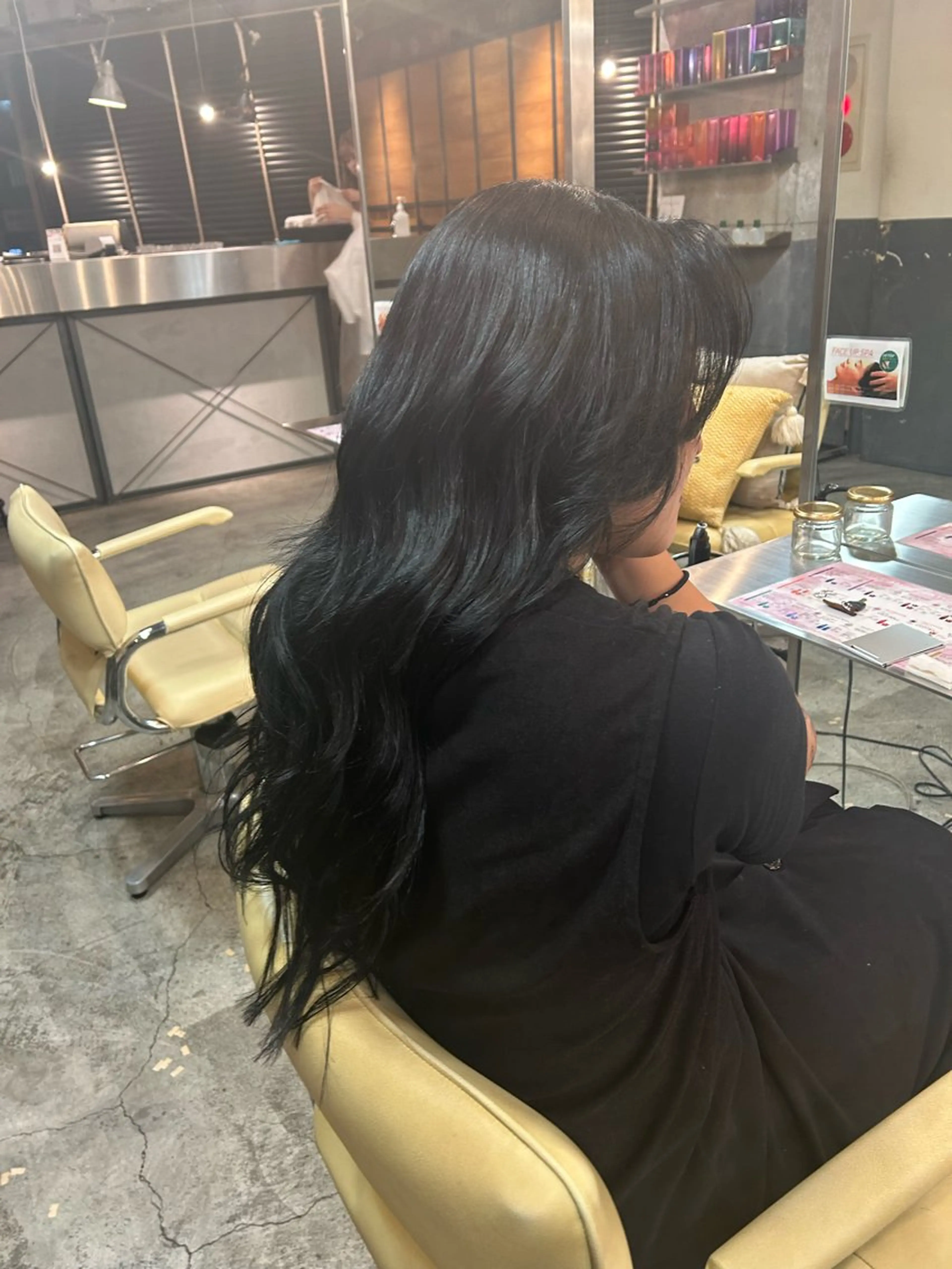 ロング カラー シールエクステ エクステ ショートカット募集中 /NAGISAのヘアスタイル