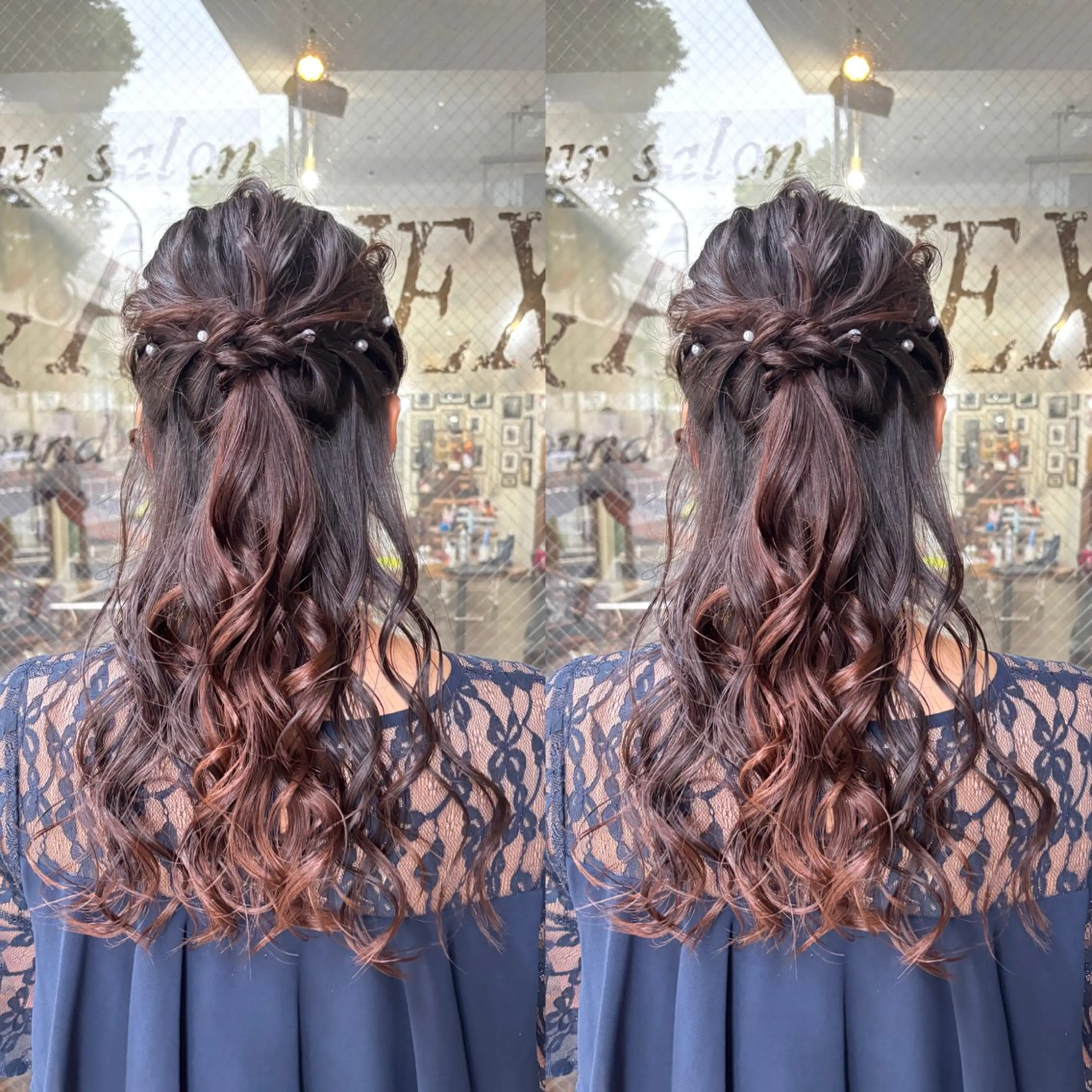 ロング ヘアアレンジ ☻モエカ/ハイトーン アレンジ☻のヘアスタイル