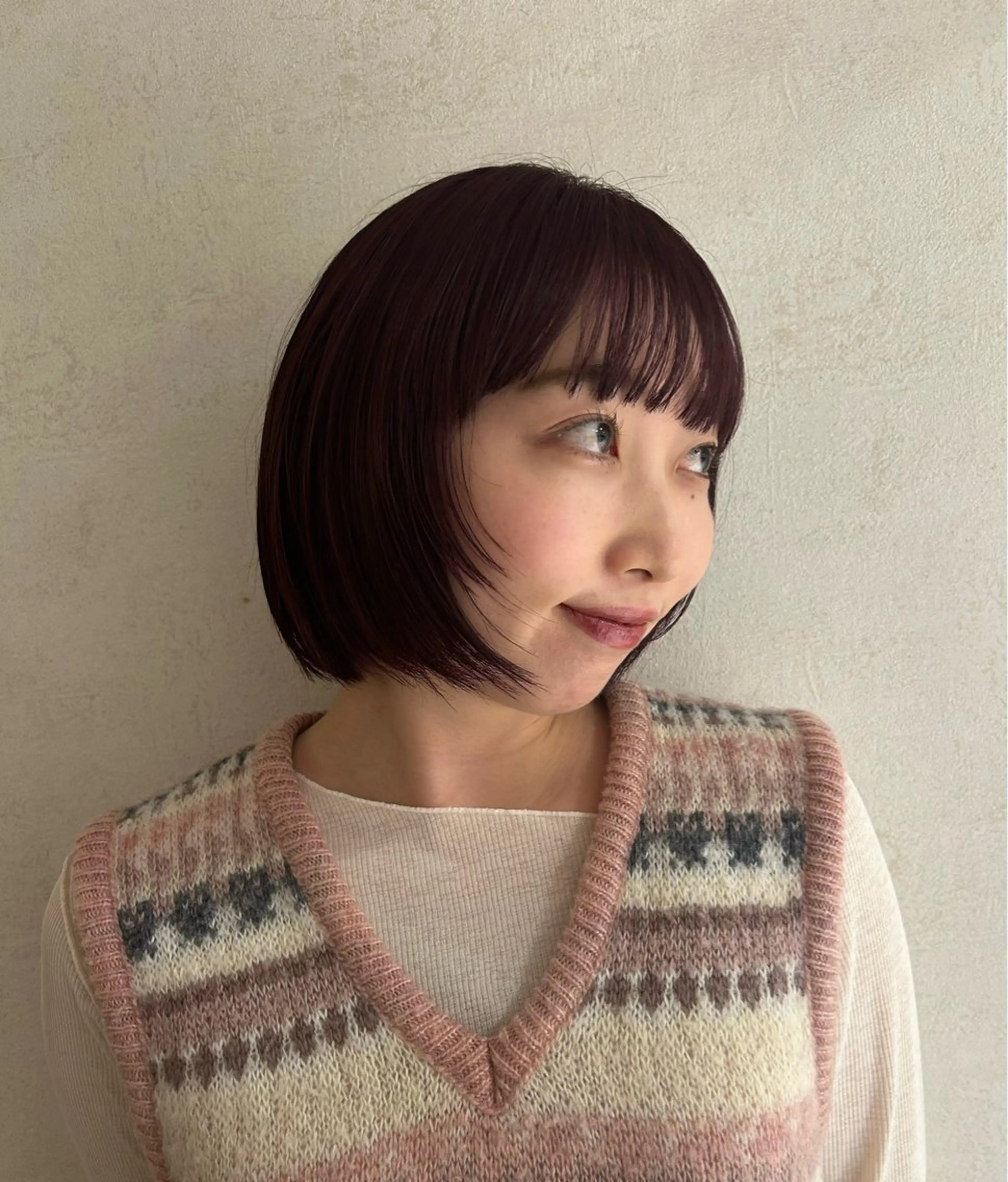 ショート カラー Sora/レイヤー/ 似合わせカラー🤎のヘアスタイル