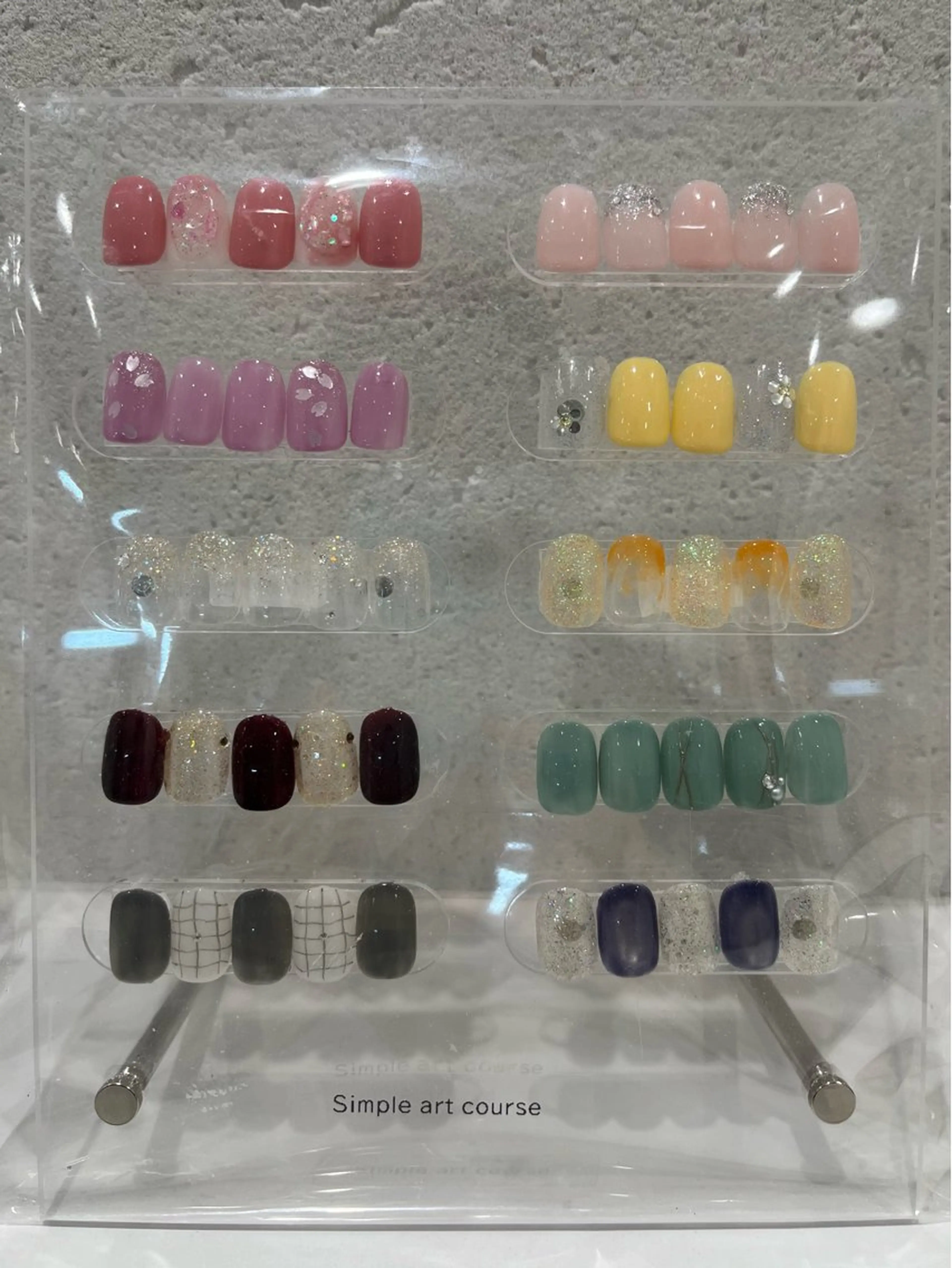 ネイル アートネイル シンプルネイル 伊藤 紗弥加のネイルデザイン