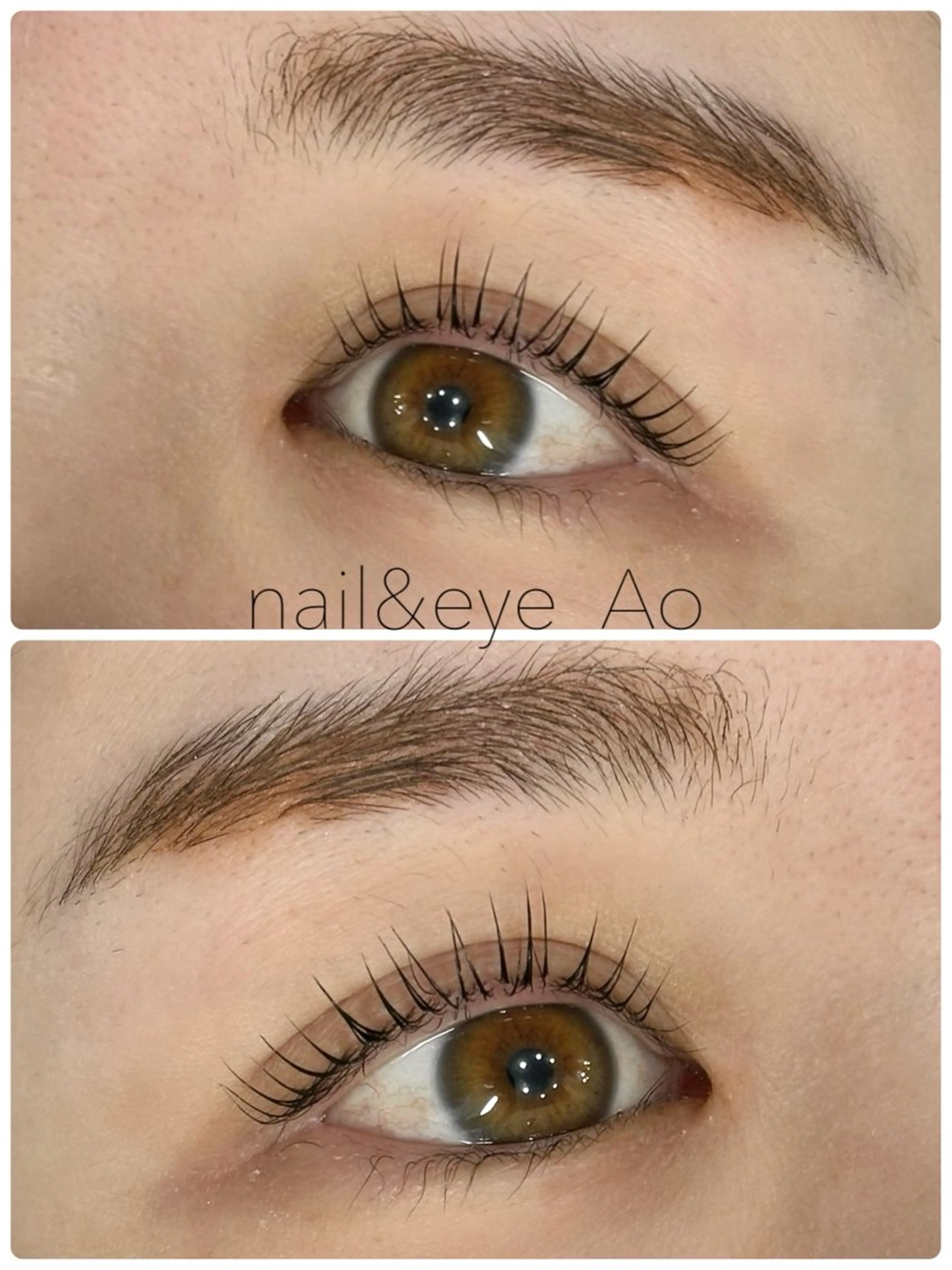 メンズ マツエク・マツパ パリジェンヌラッシュリフト マツパ nail&eye Aoのマツエク・マツパデザイン