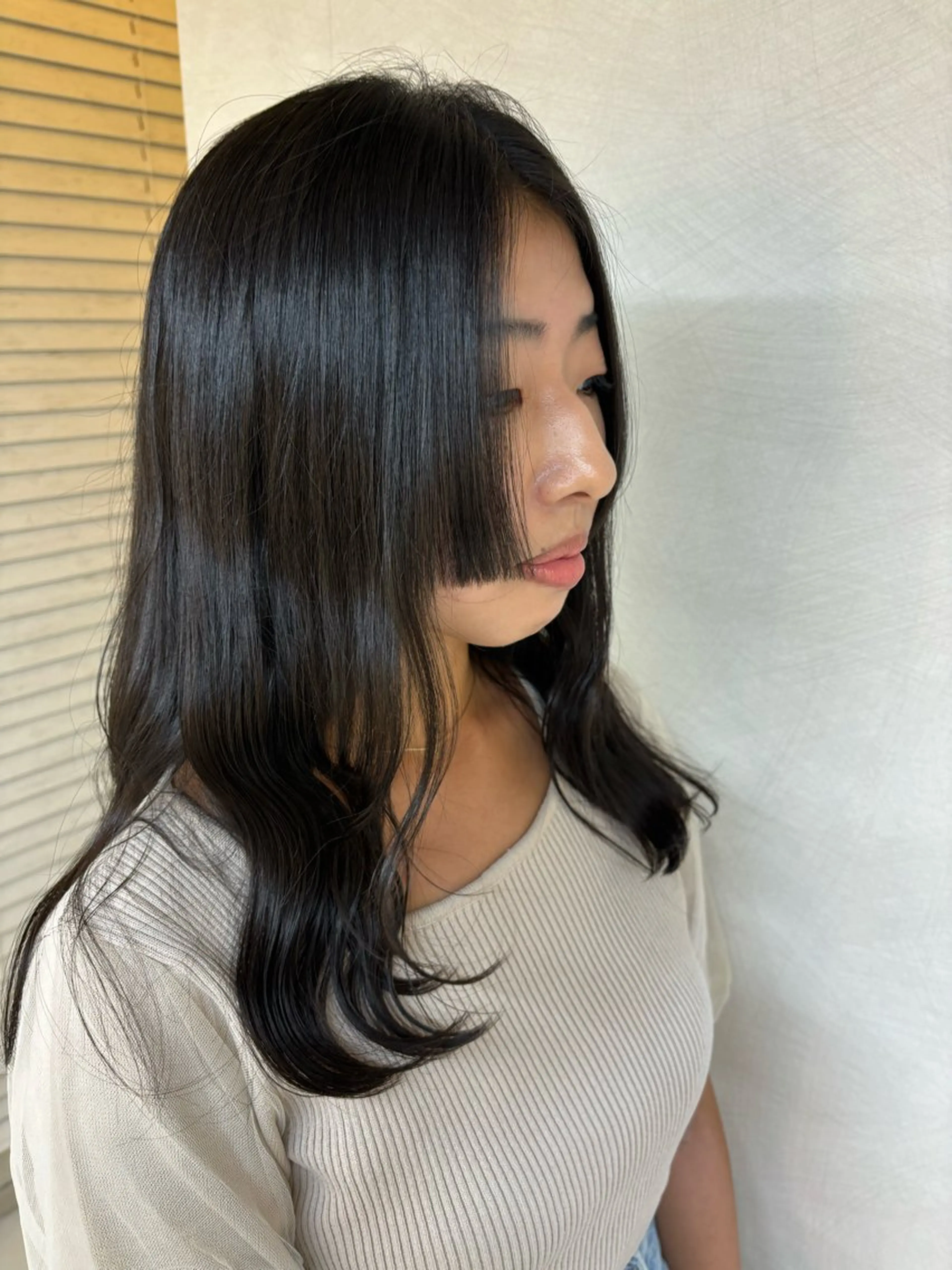 ロング 姫カット レイヤーカット/ボブ /nene🍥⋆*のヘアスタイル