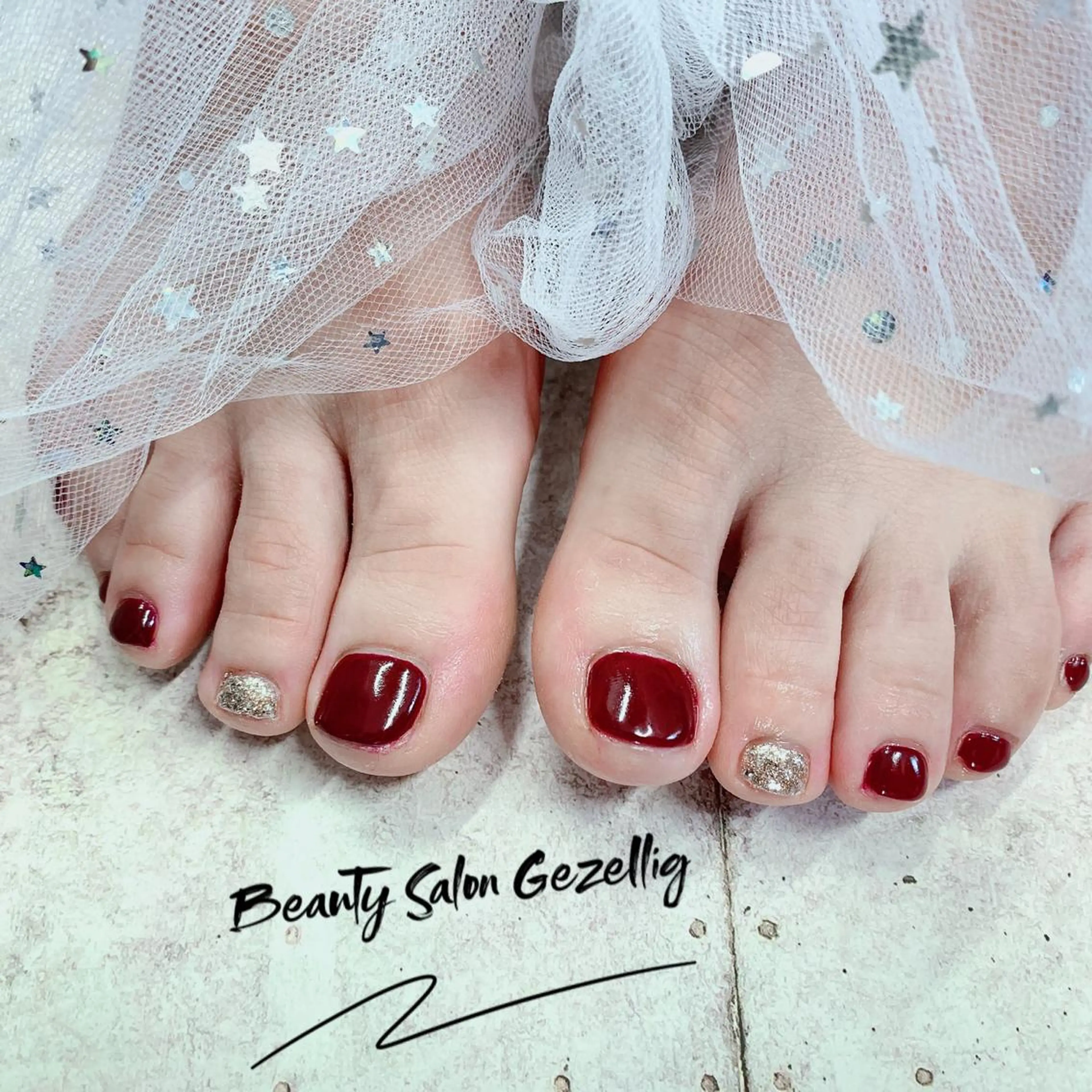 ネイル フットネイル ビューティーサロン ヘゼリヒのネイルデザイン