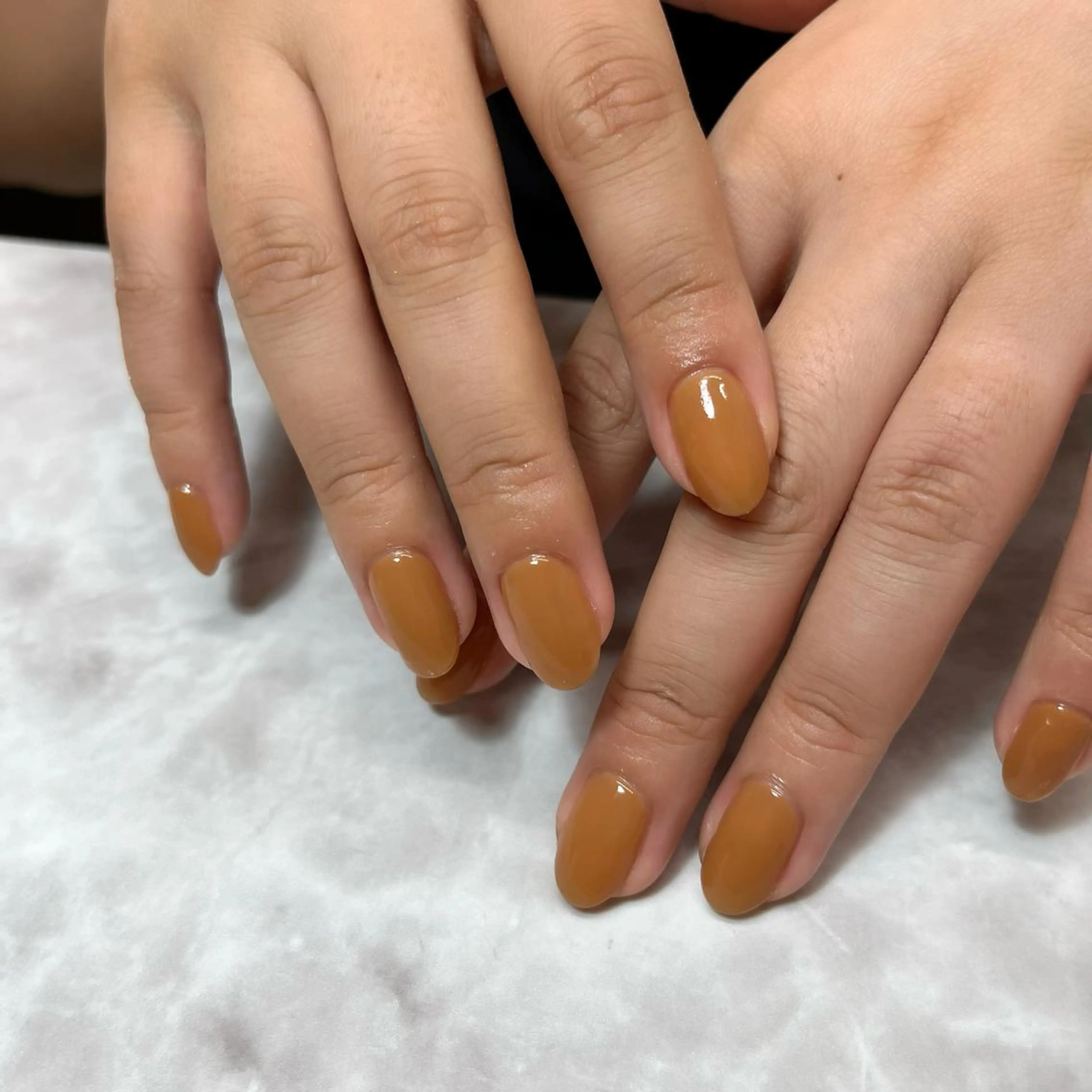 ネイル ワンカラーネイル Koa nails.のネイルデザイン