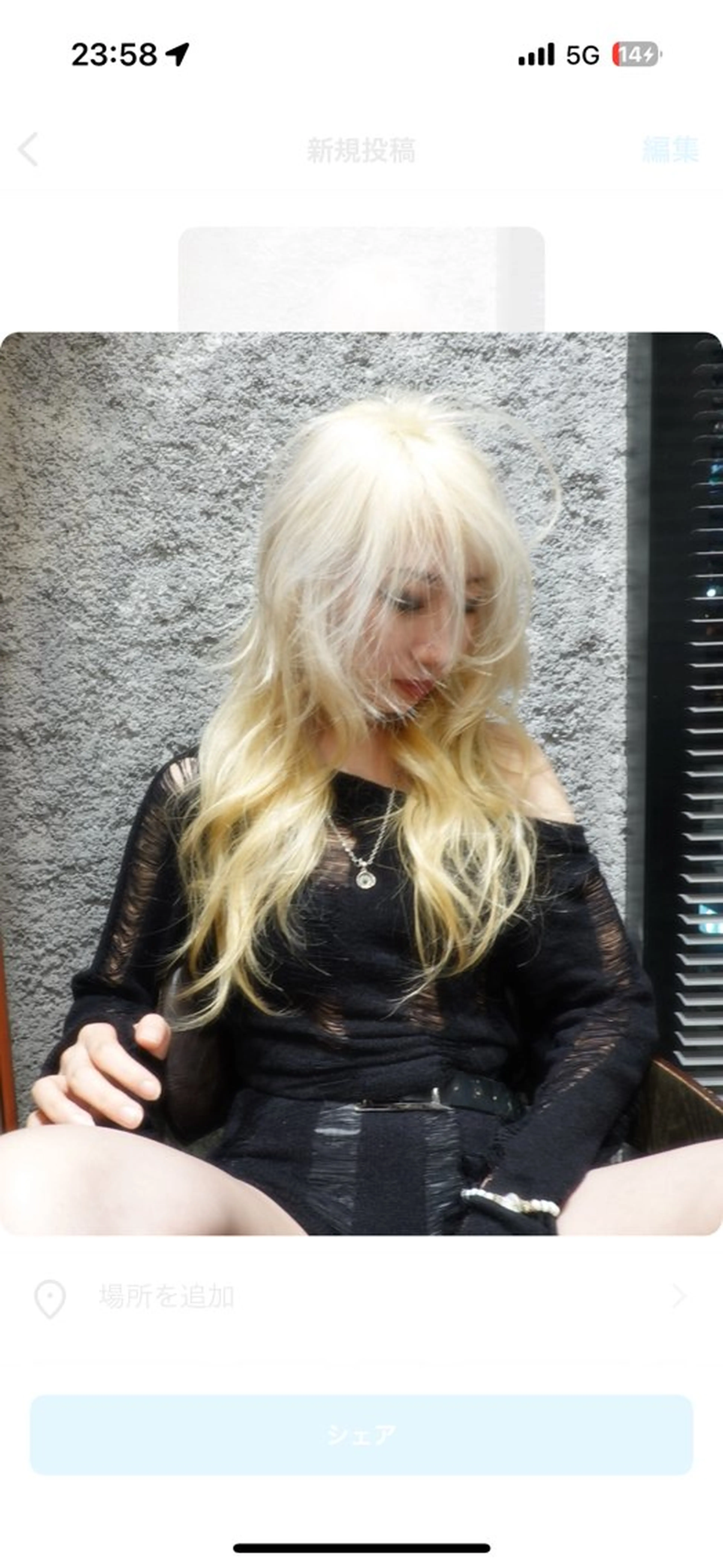 ロング カラー ヘアカラー bloc japon所属・ﾌﾞﾚｲｽﾞ˚✧₊⁎ ﾚｲﾔｰToriのヘアスタイル