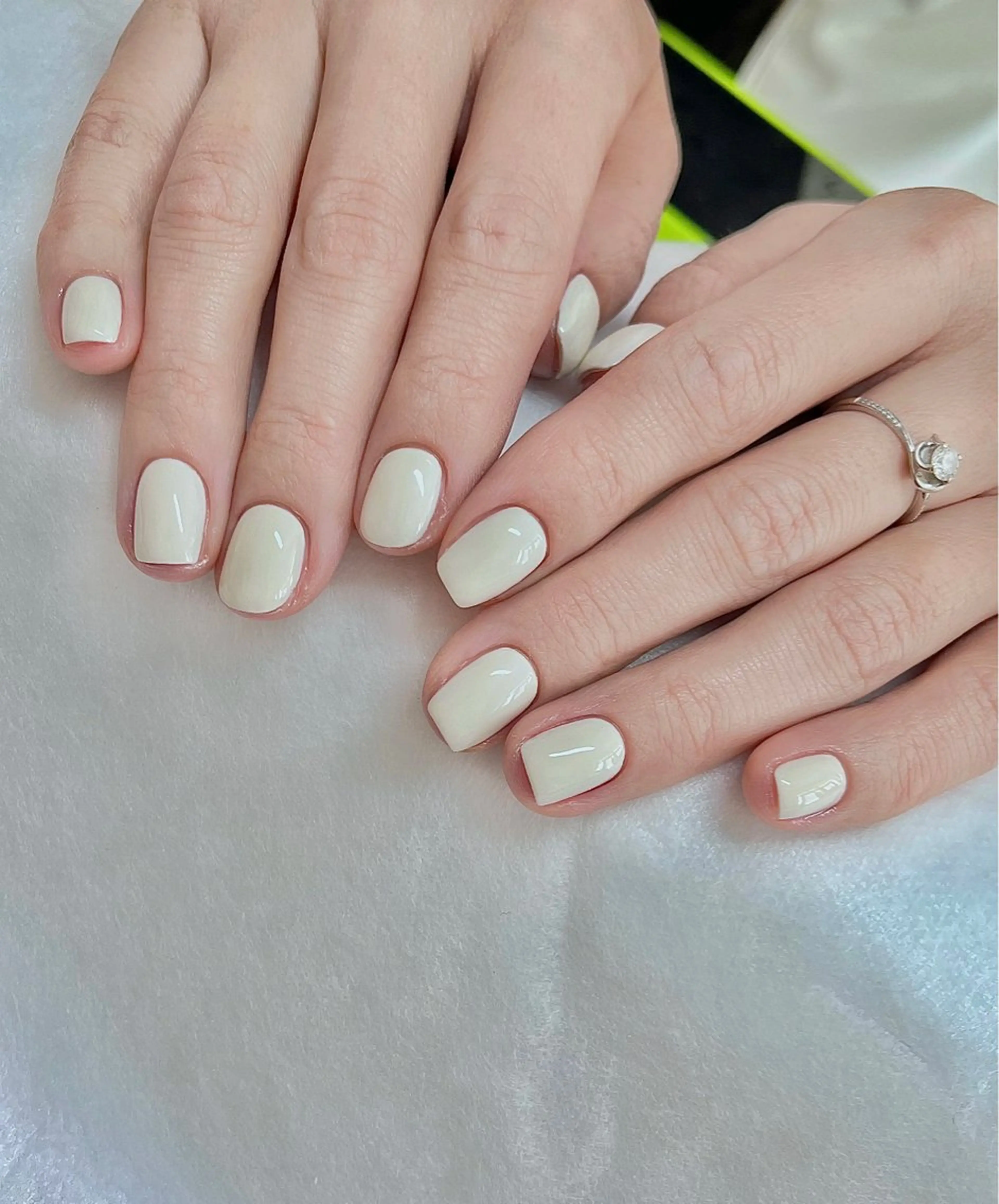 ネイル オーロラネイル 長さ出し フットネイル 韓国ネイル ラメ(グリッター) ハンドネイル 👍thumbs up nail👍のネイルデザイン