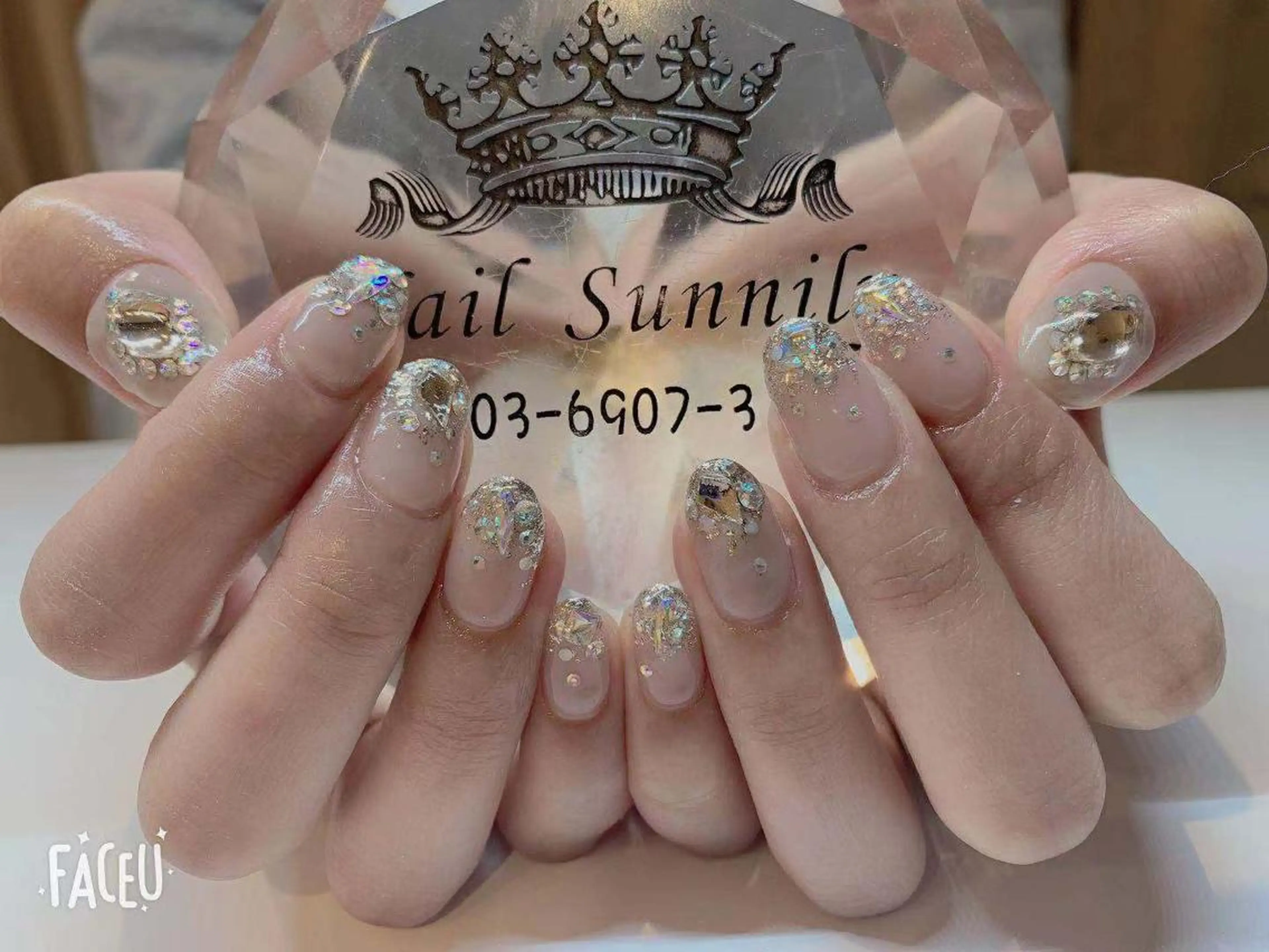 ネイル 長さだし専門店 M2　rikaのネイルデザイン