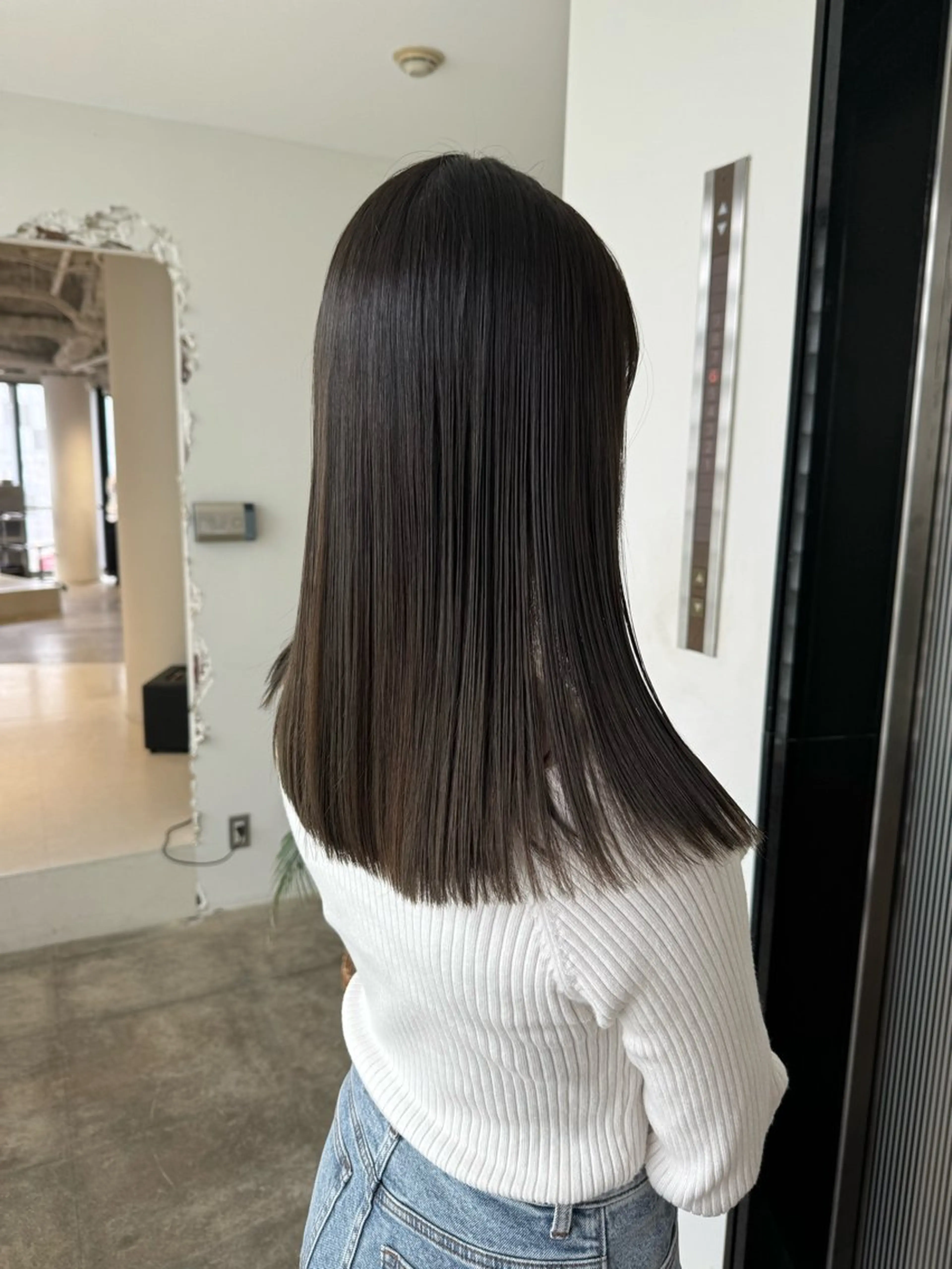 【広がりが気になる方におすすめ☁️】髪質改善ストレート＋オージュアトリートメントの写真