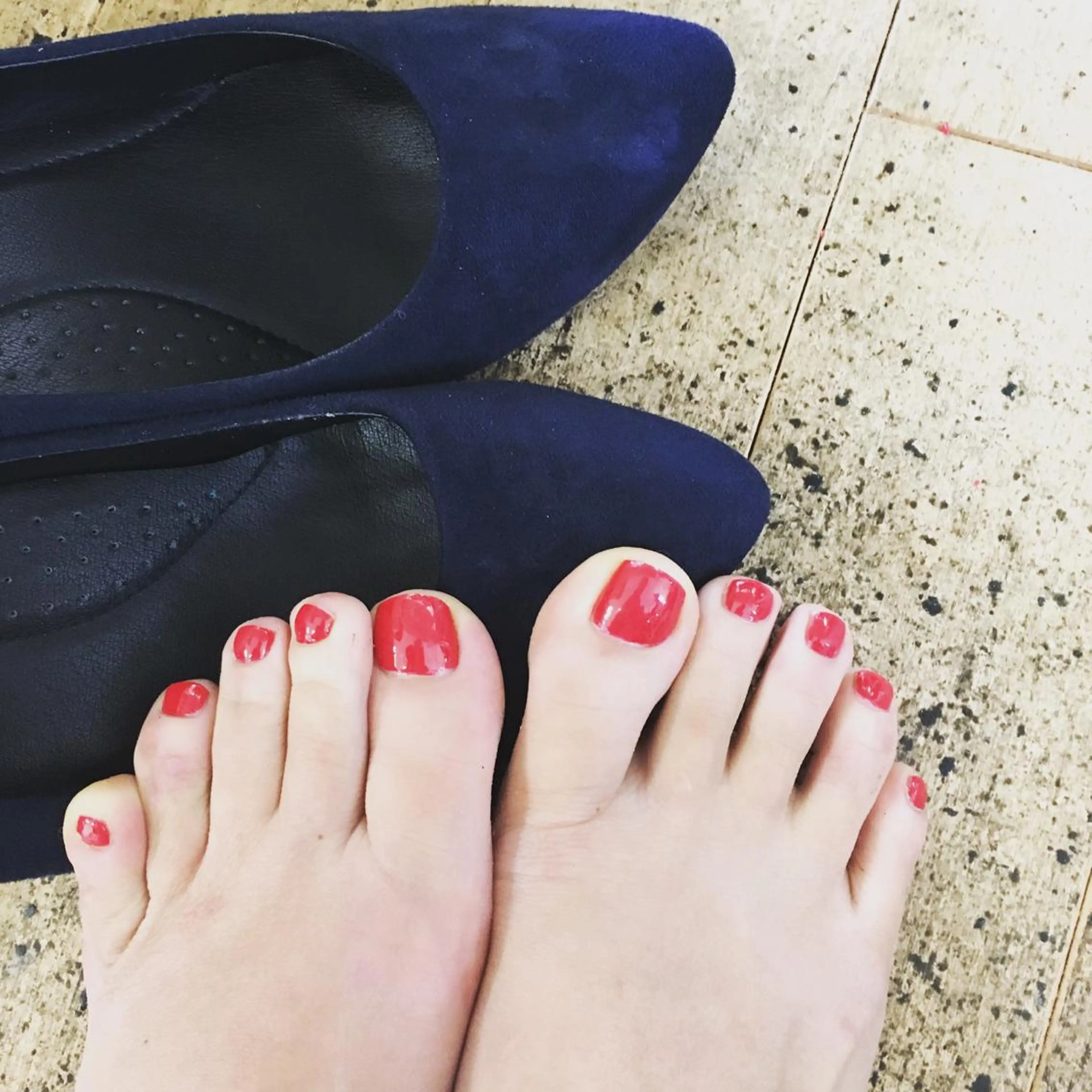 ネイル フットネイル ワンカラーネイル nail salon＆school felice所属・フェリーチェ瑞江店 新山のネイルデザイン