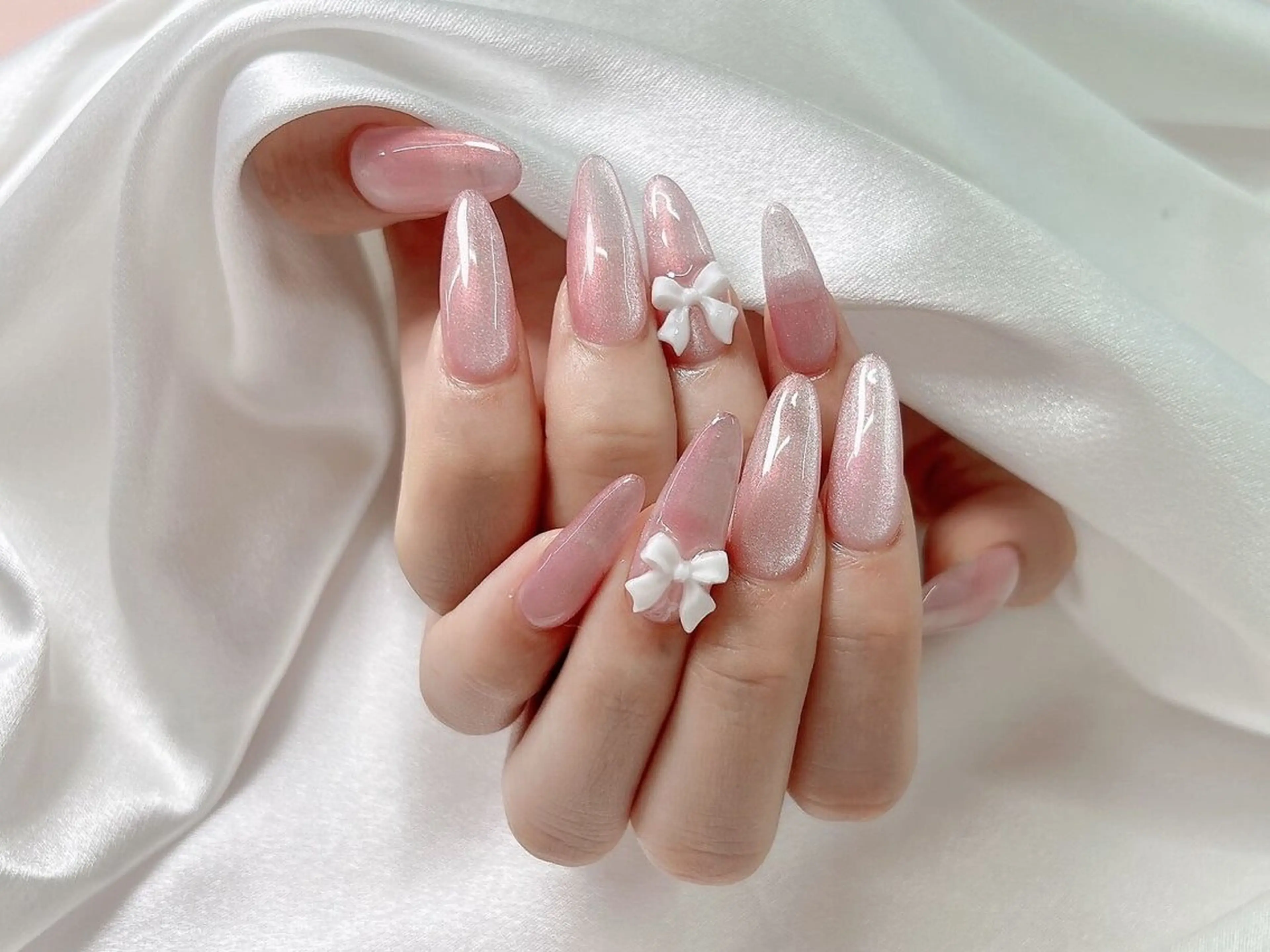 ネイル ハンドネイル 【パラジェル・フィルイン】 T&BNAIL STUDIO所属・ナ サギ ロング無制限中のネイルデザイン