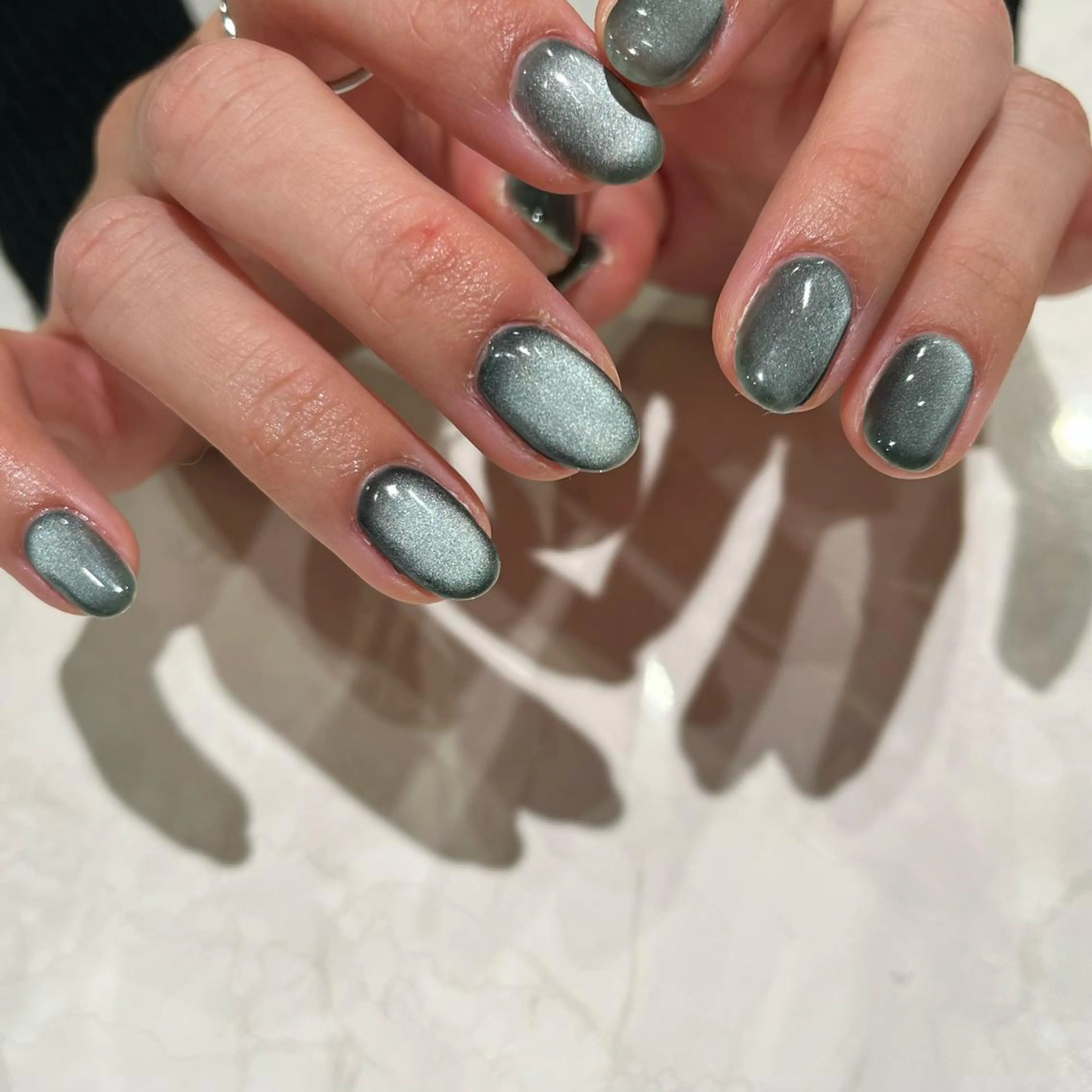 ネイル マグネットネイル diar blue茅ヶ崎所属・🤍 MIKAのネイルデザイン