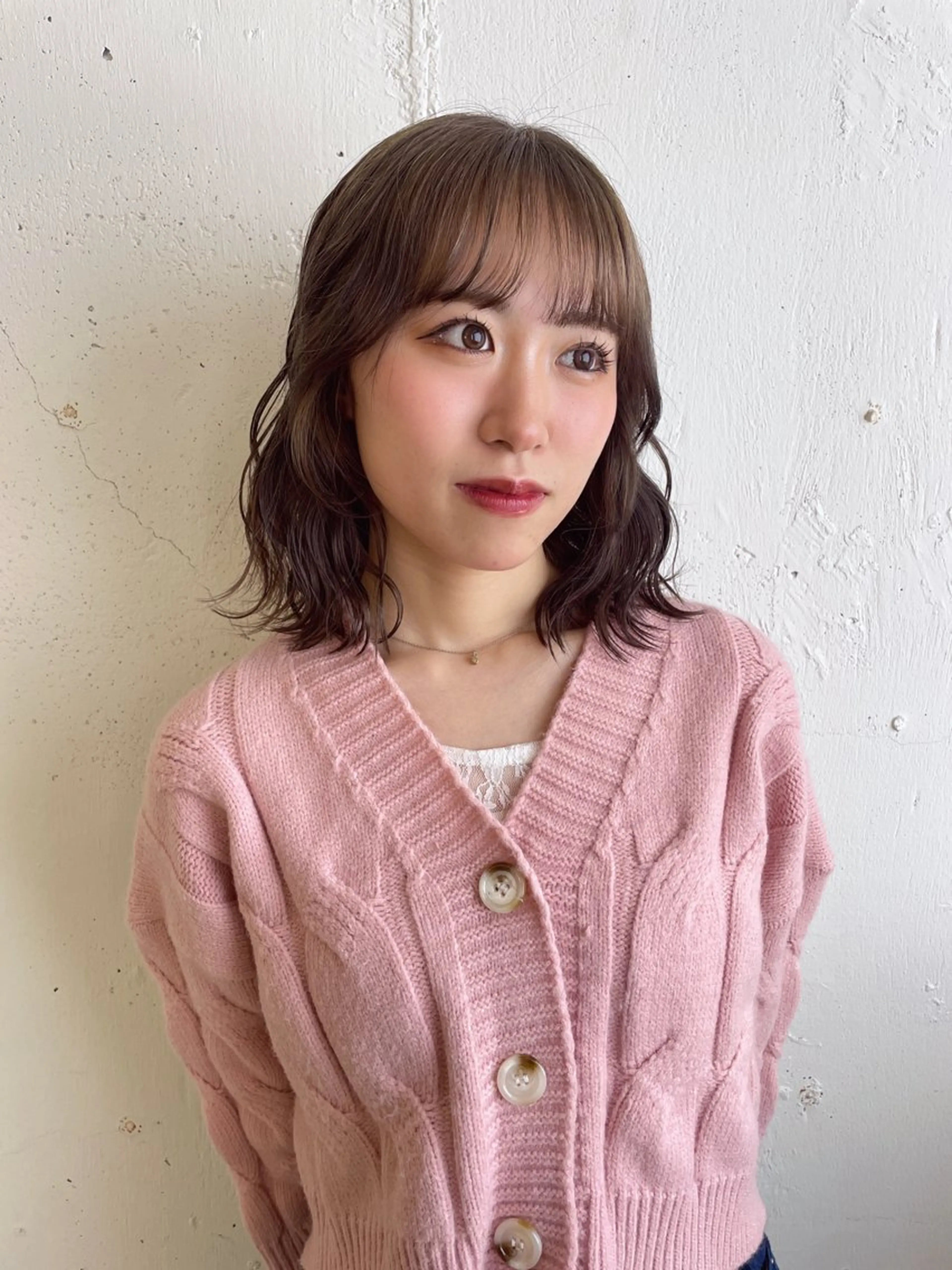 ミディアム カラー ヘアカラー ユイナ ★暖色/レイヤー★のヘアスタイル