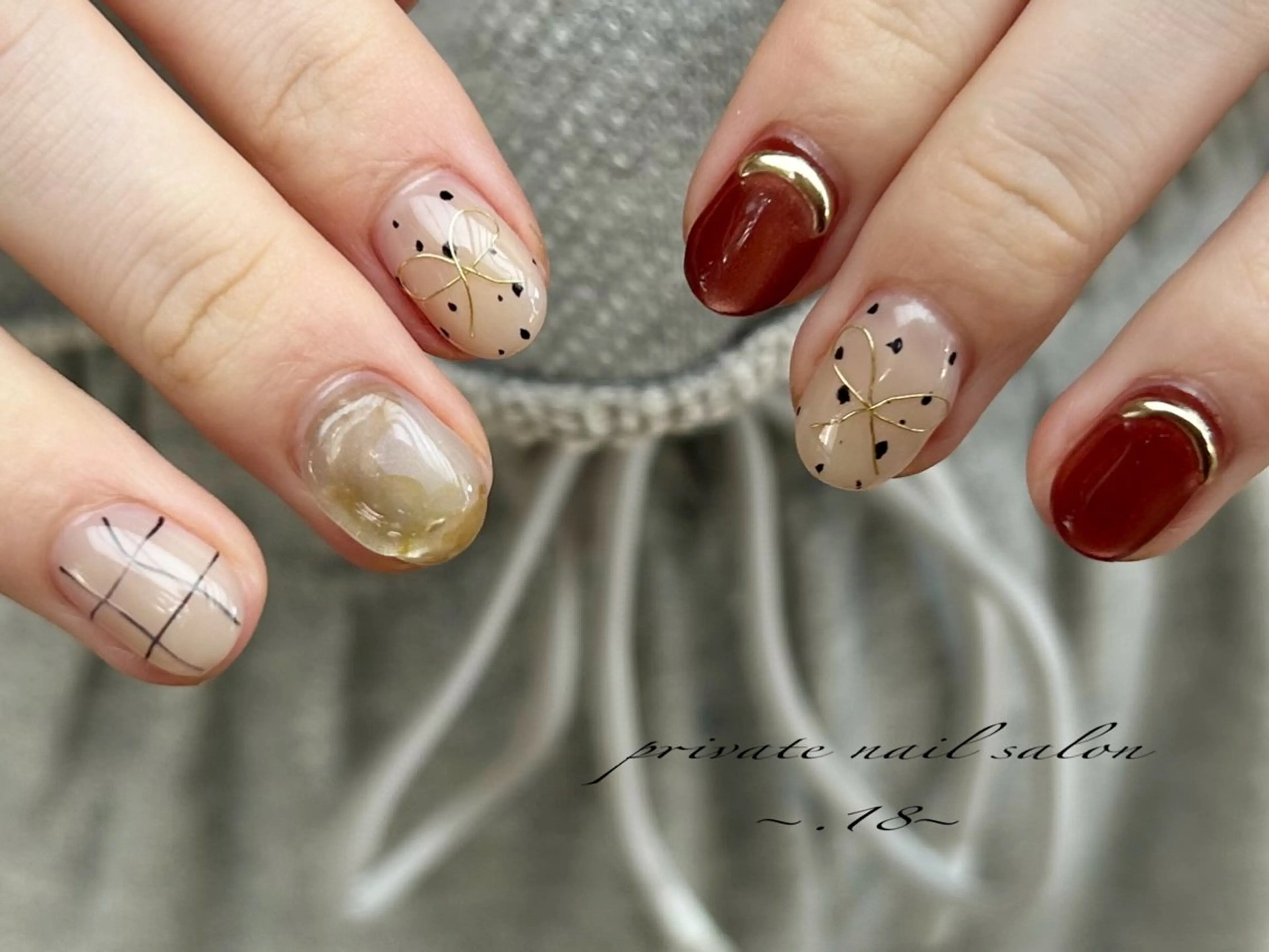 ネイル 長さ出し ジェルネイル 持ち込み パラジェル private nail salon〜.18〜所属・.18 〜のネイルデザイン