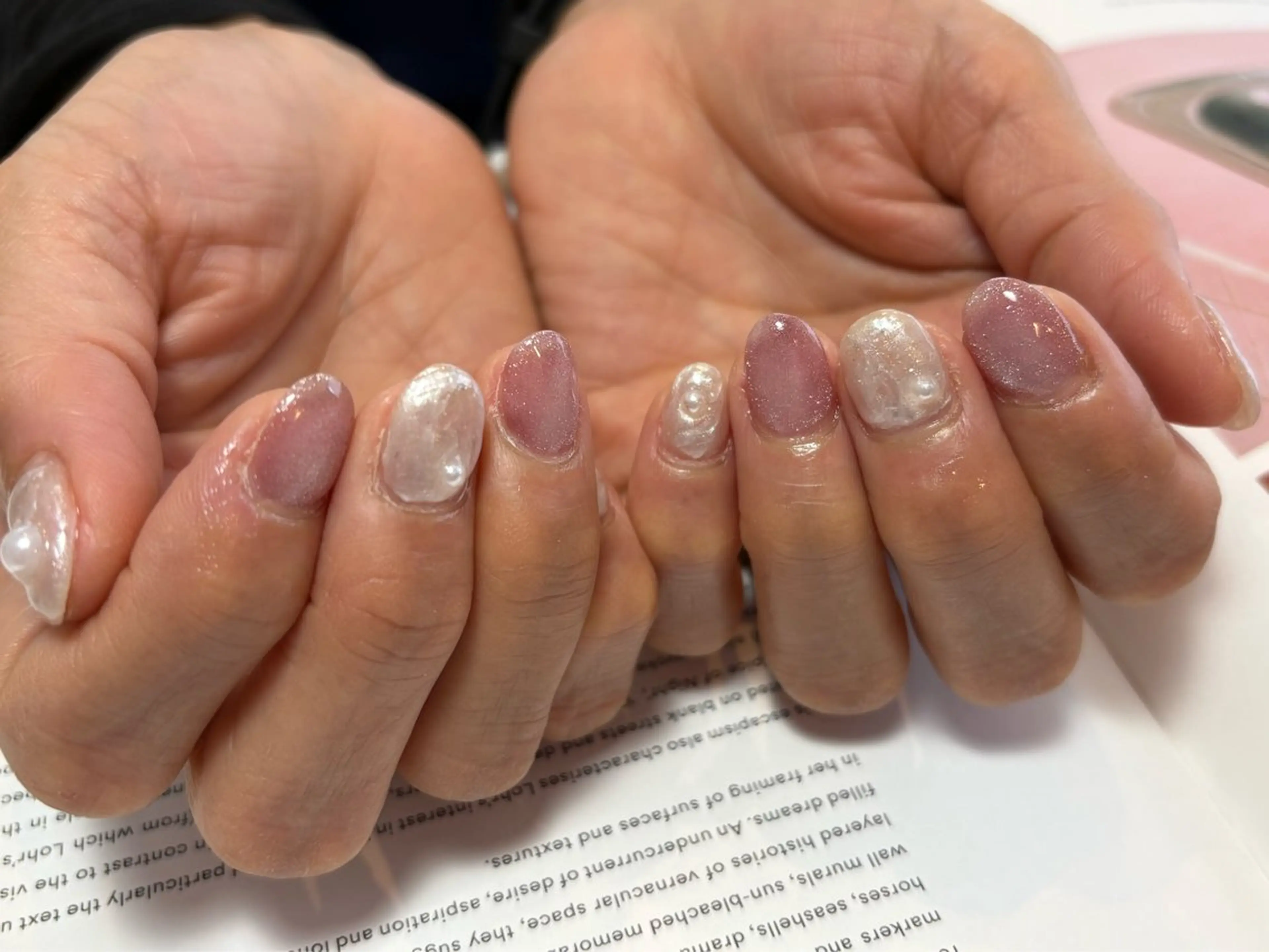 ネイル ハンドネイル フットネイル sa ya...のネイルデザイン