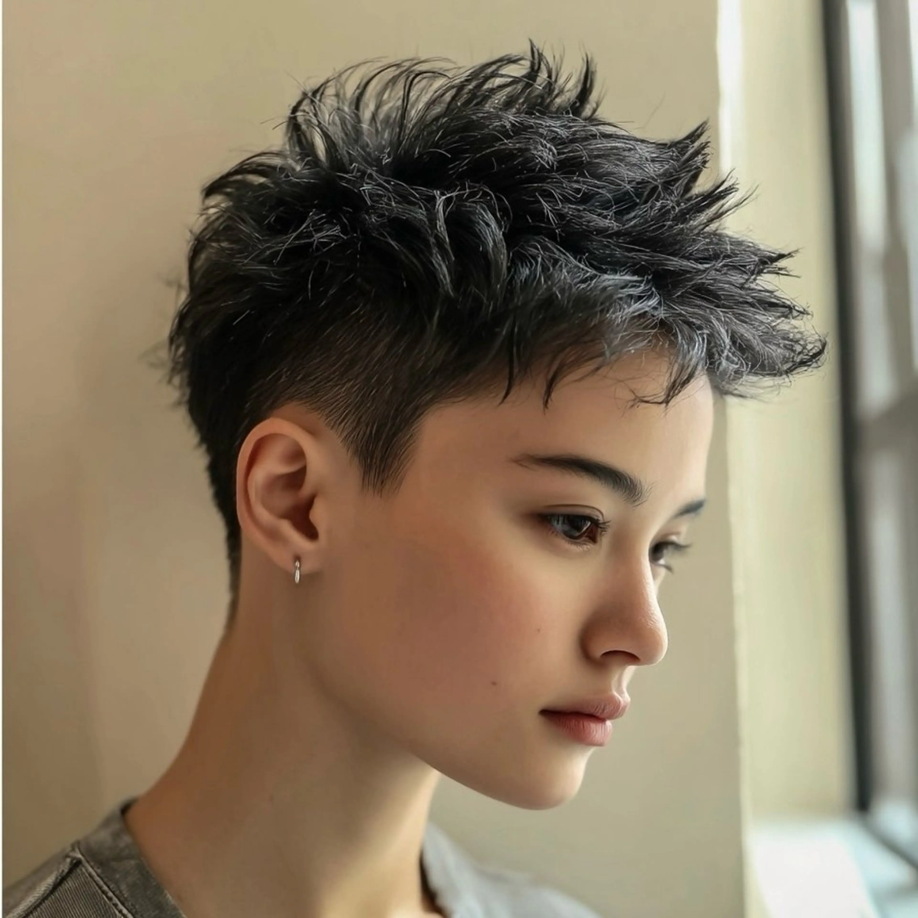 メンズ カット 🌸 飯野 舞桜のヘアスタイル