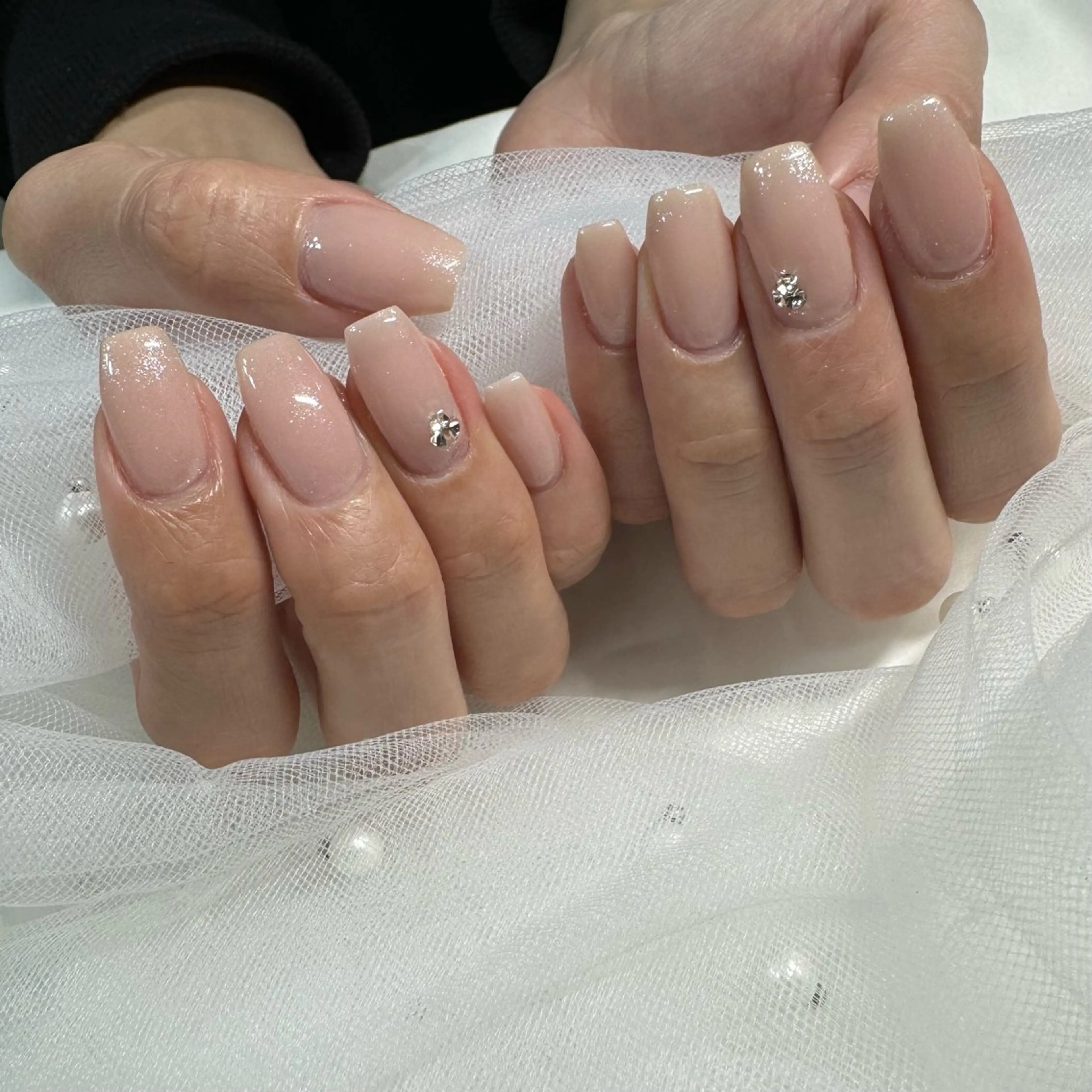 ネイル ジェルネイル シンプルネイル 東 千夏のネイルデザイン