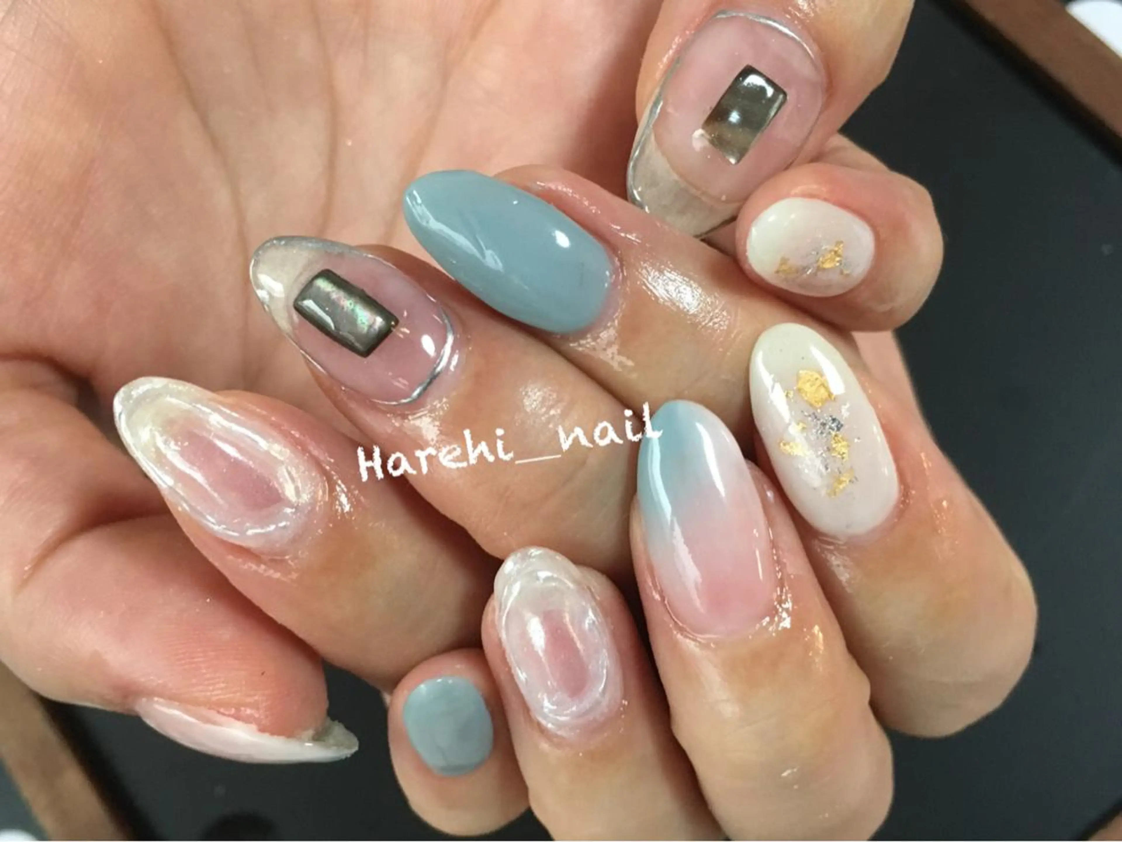 ネイル ハンドネイル Harehi_ nailのネイルデザイン