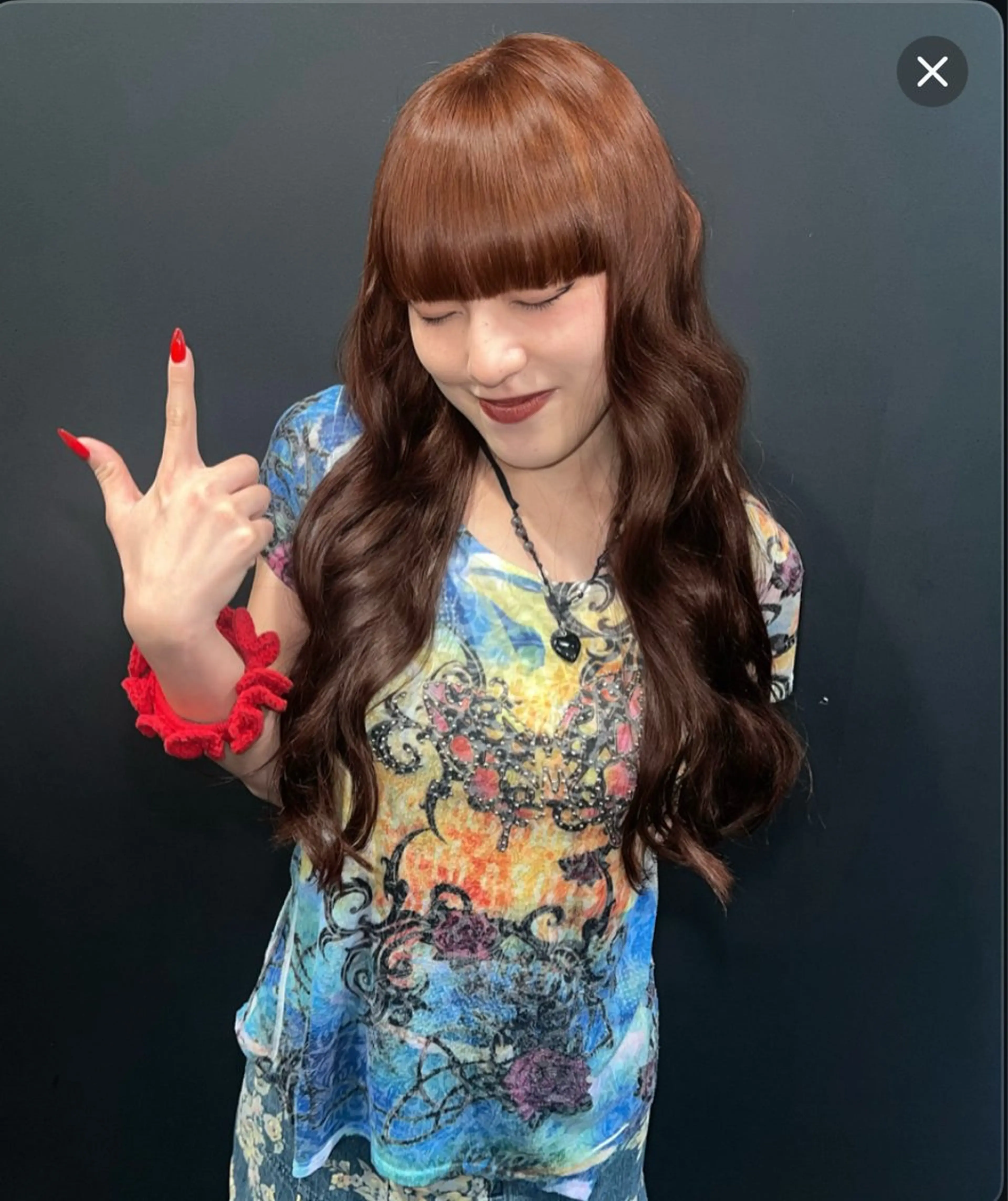 ロング miku /原宿美容師/y2kのヘアスタイル