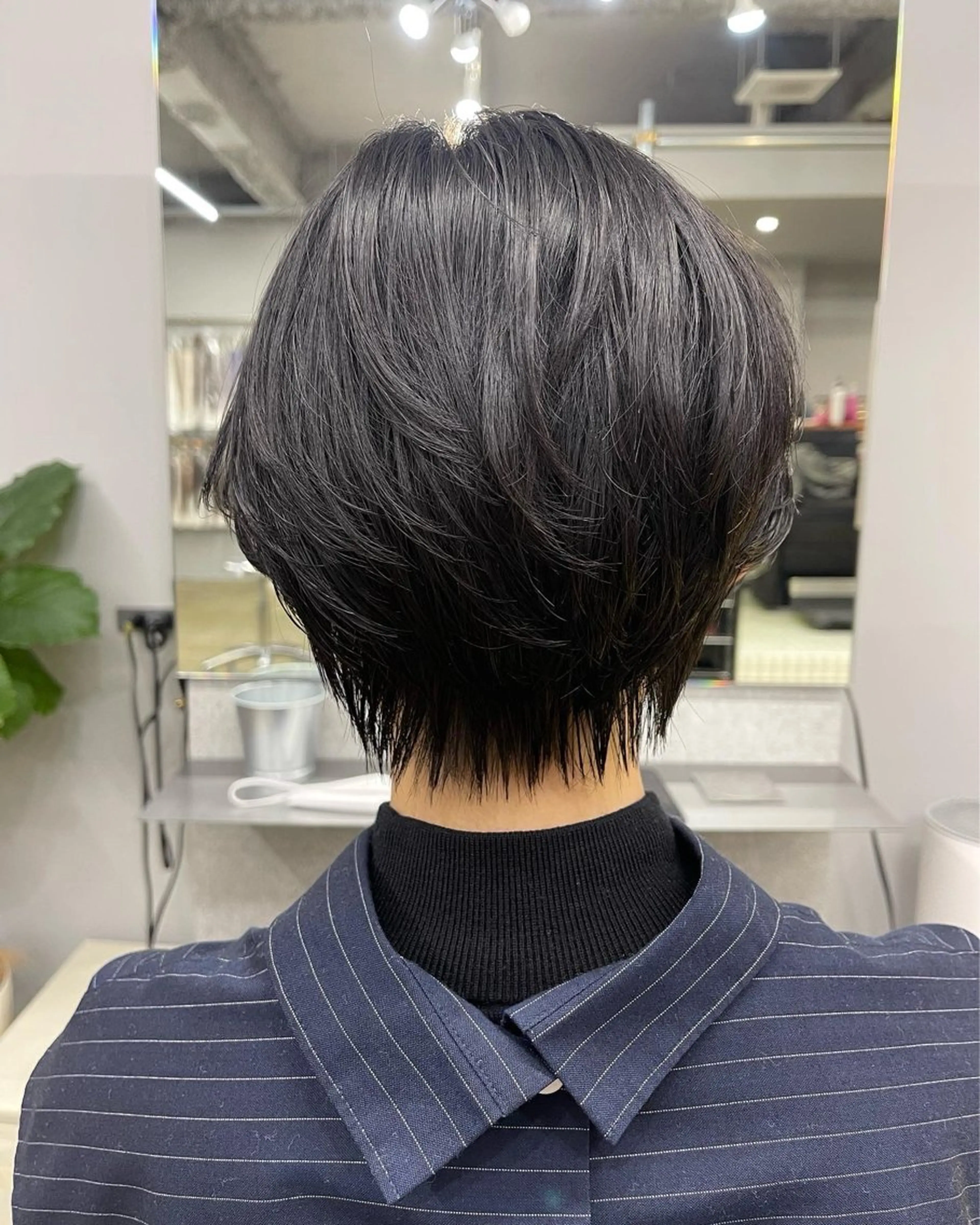ショート LAME所属・RU NAのヘアスタイル