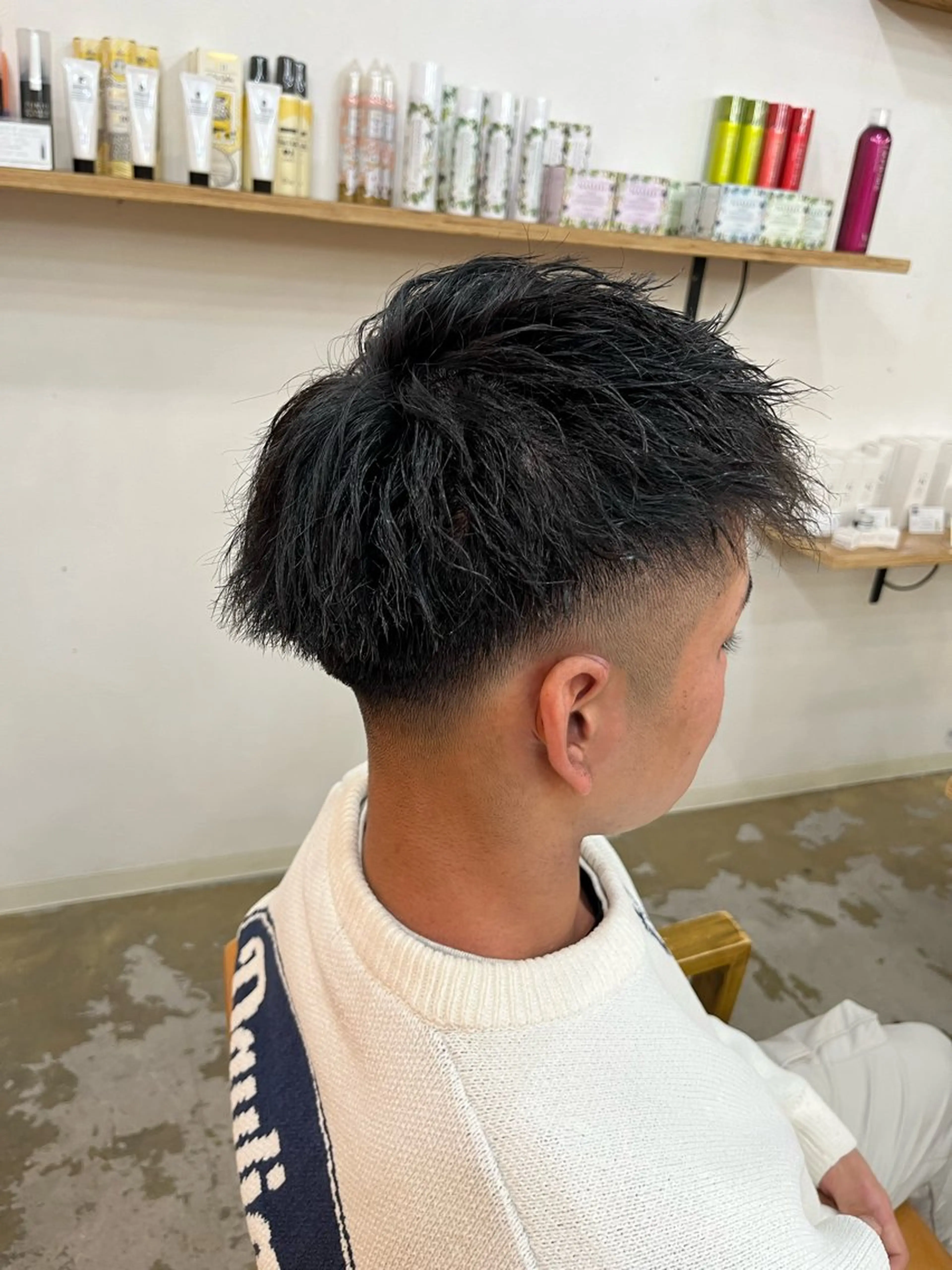 パーマ メンズ メンズハイライト メンズパーマ スペインカール スパイキーショート メンズツイストパーマ カット パーマ 💇メンズパーマ💇 木村賢司のヘアスタイル
