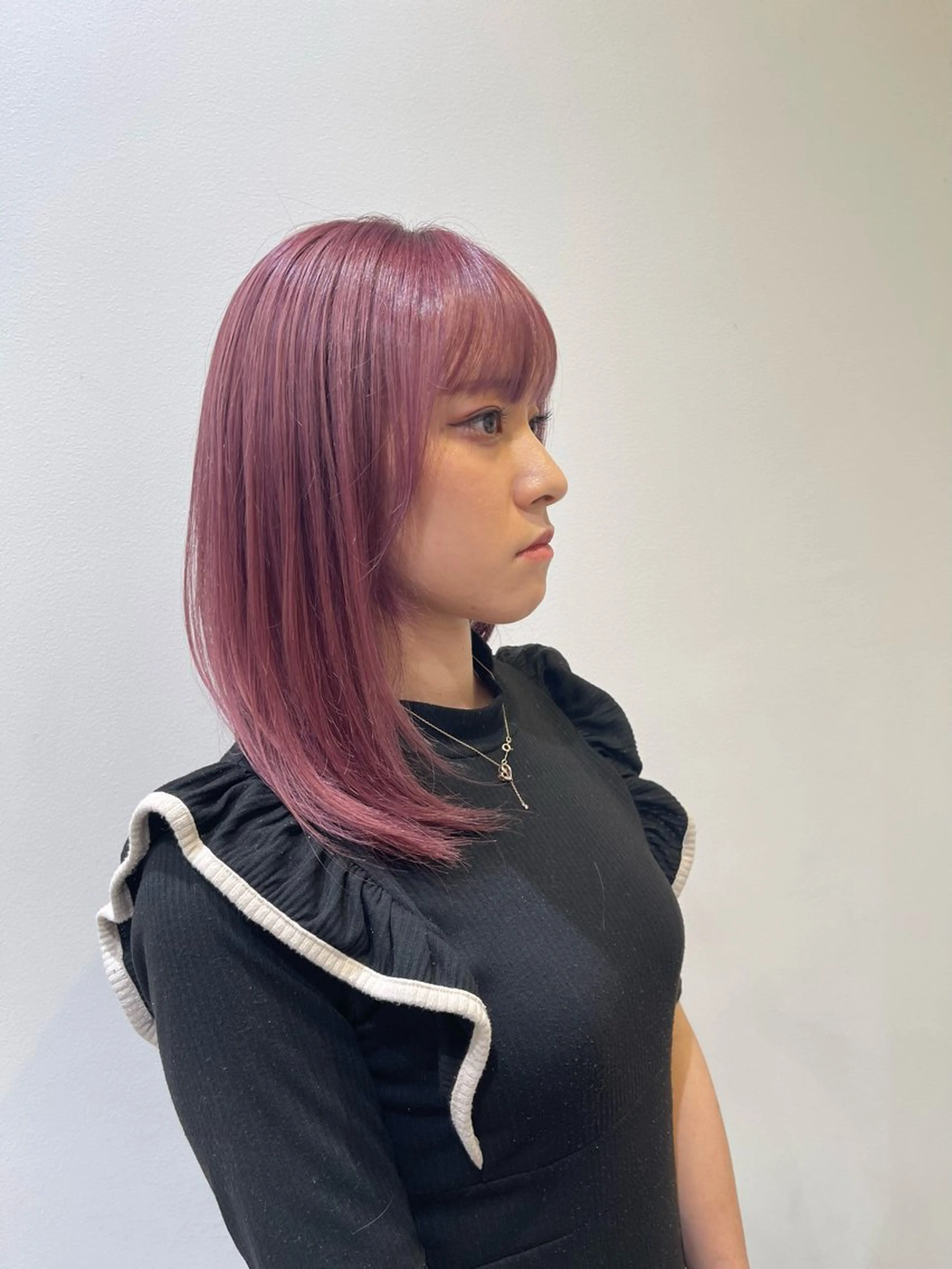 ミディアム カラー ✂︎髪質改善・ Yuitoのヘアスタイル