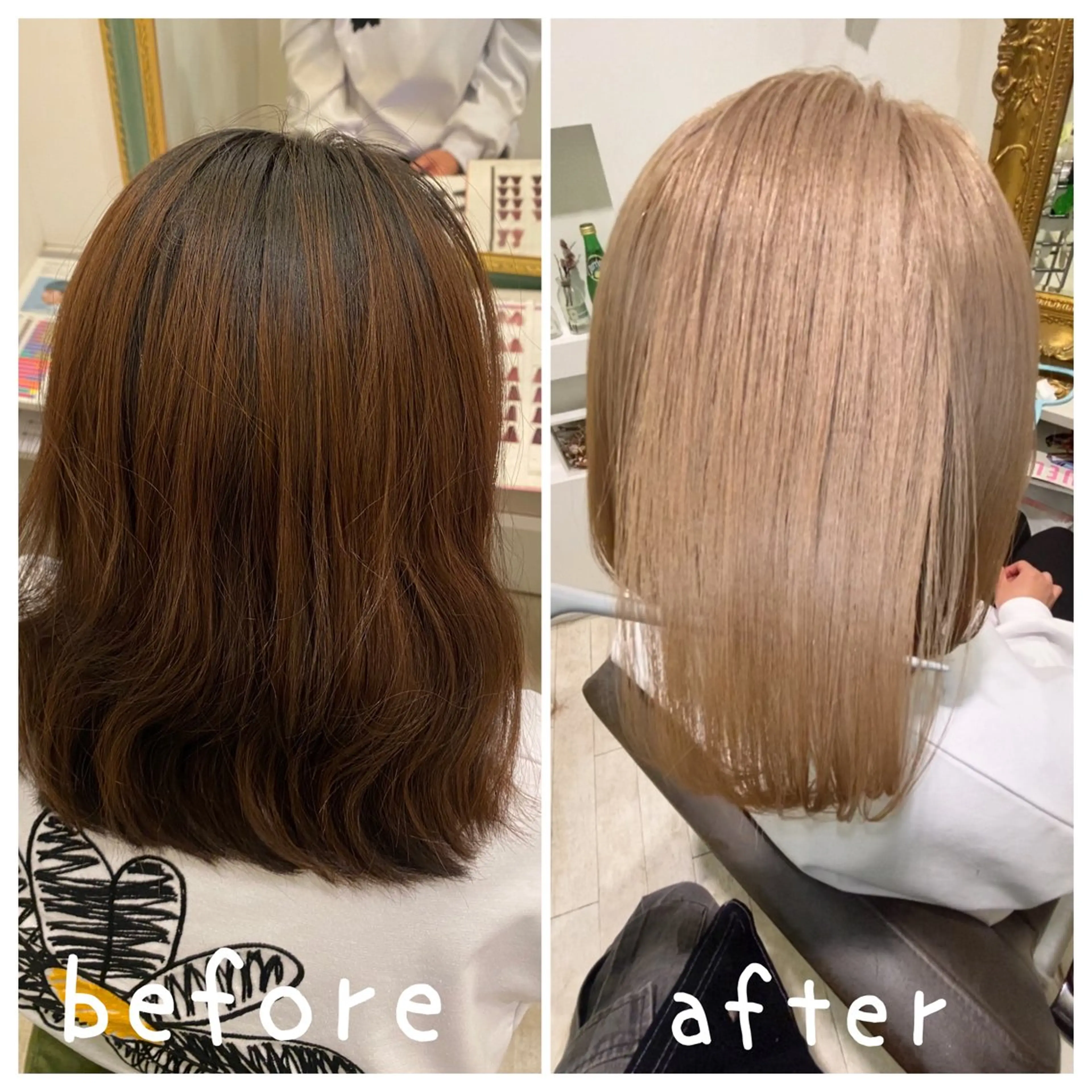 カラー ベージュカラー ブリーチ カット ヘアカラー ブリーチ特化型🐯 Lita -ゆうや-のヘアスタイル