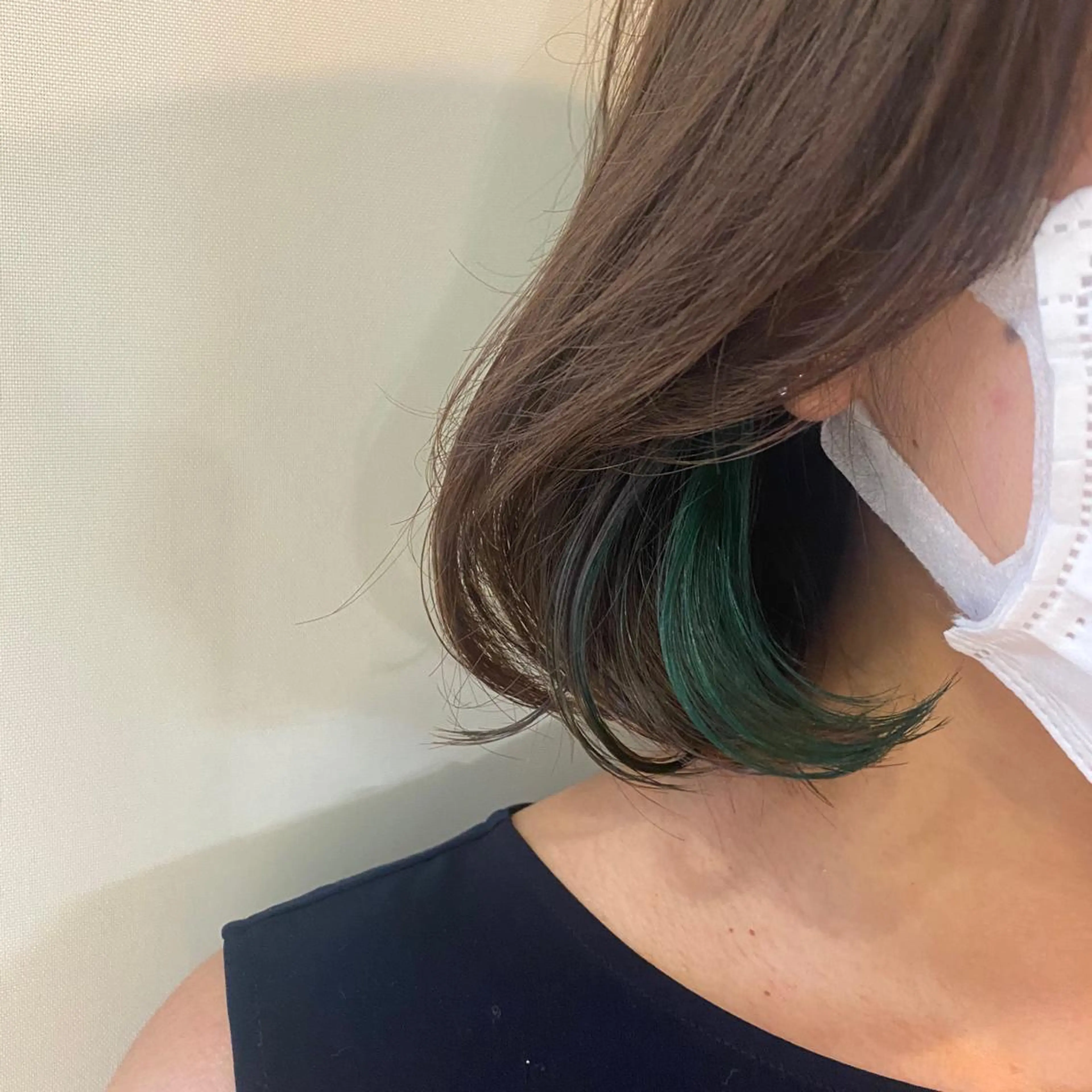 ショート カラー ヘアアレンジ ベージュカラー オリーブベージュ GIVET (ジヴェ)所属・撮影モデル募集 🦋soemikaのヘアスタイル