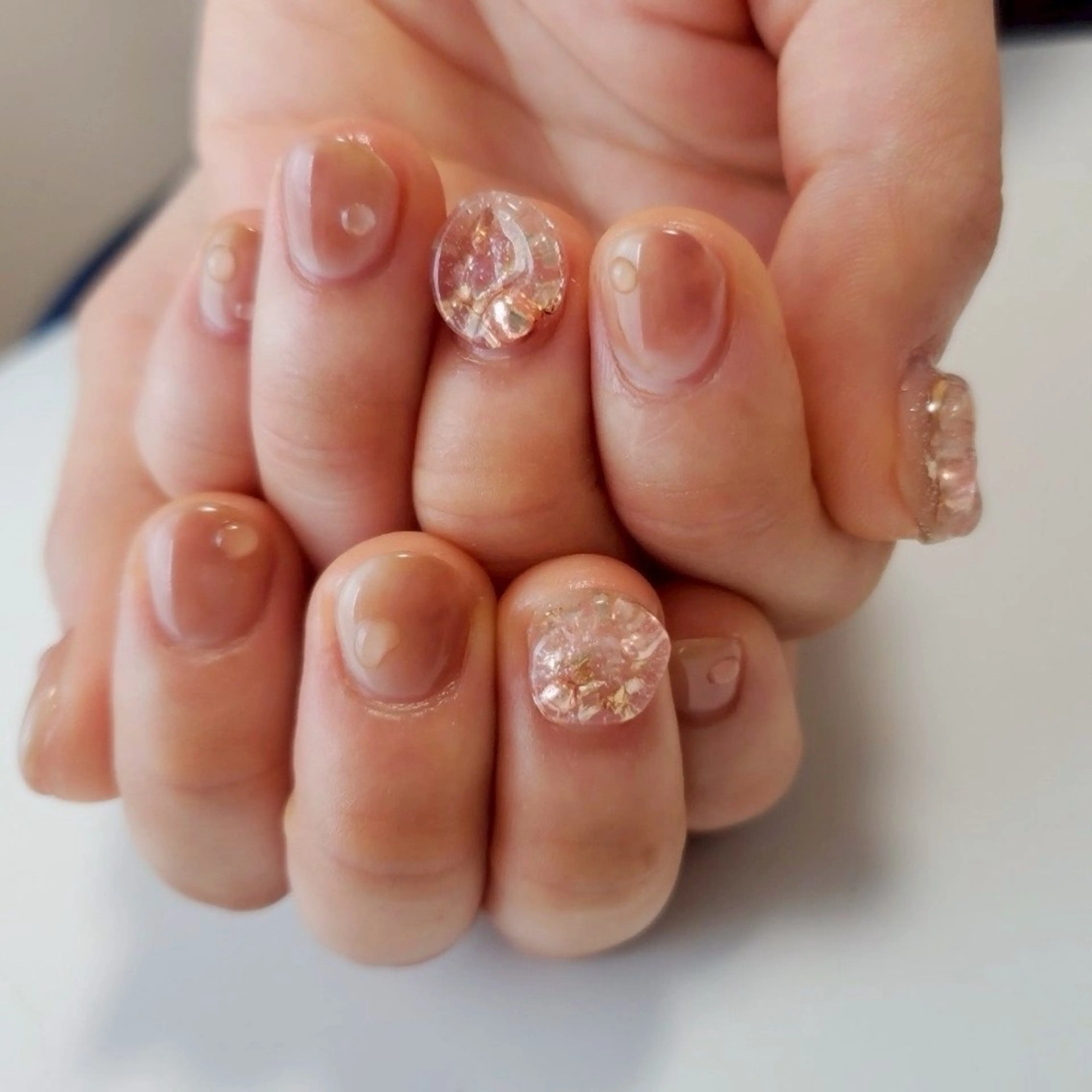 ネイル ⭐︎休業中の練習⭐︎ JNA認定講師髙橋のネイルデザイン