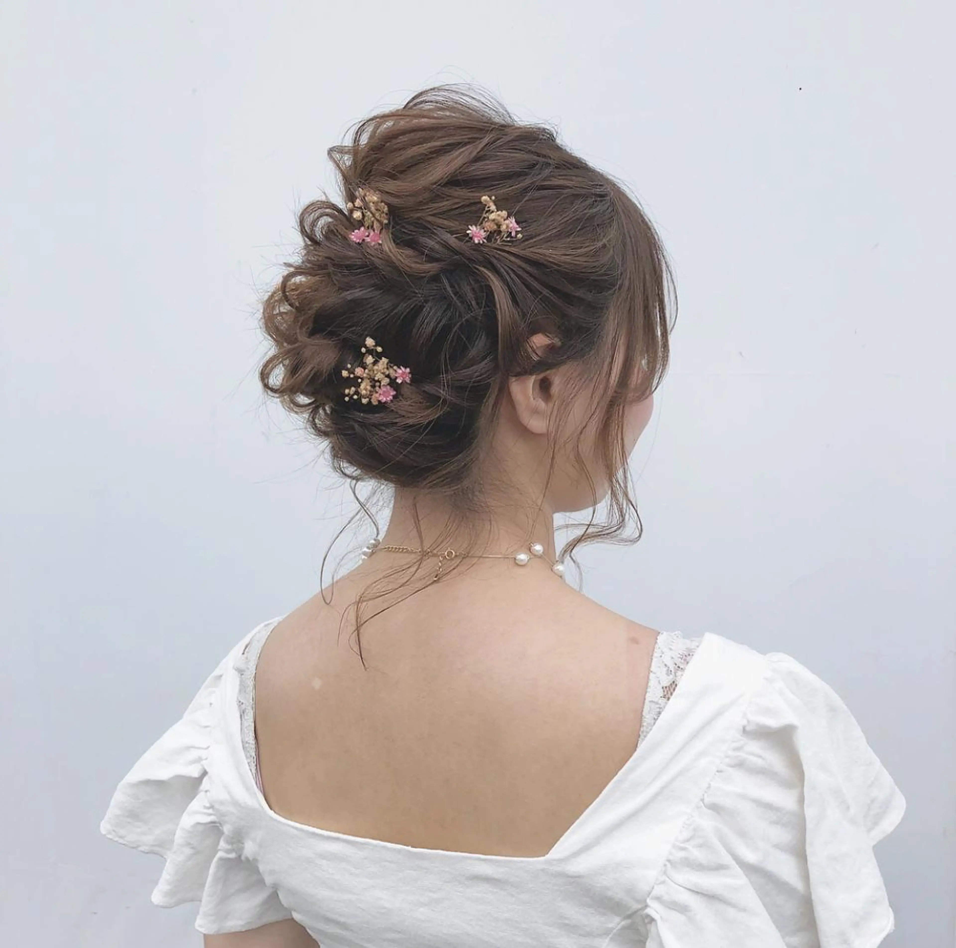 ミディアム ヘアアレンジ 浴衣 autre所属・大久保 ひでなりのヘアスタイル