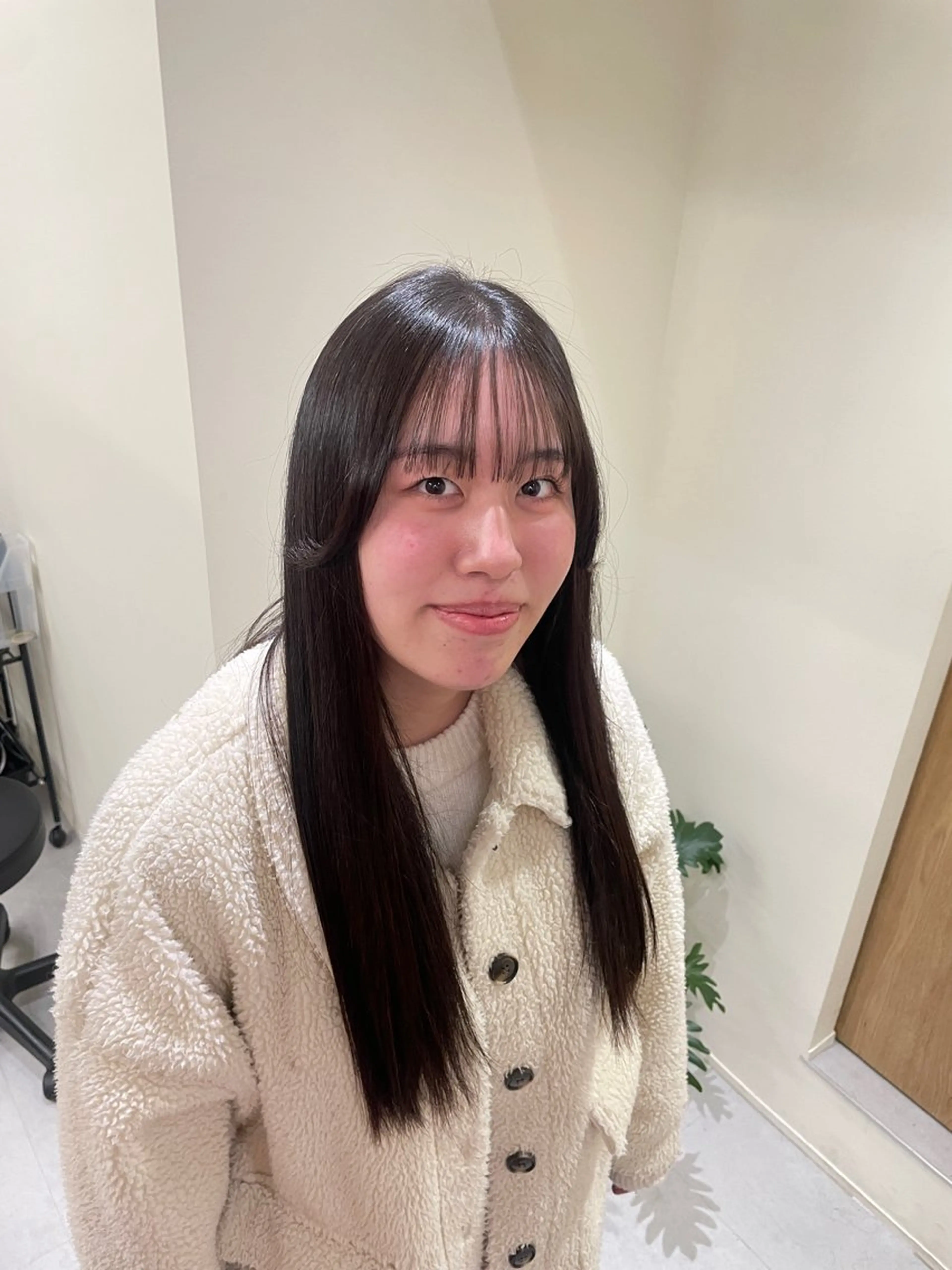 ロング 縮毛矯正 JURI /HUIのヘアスタイル