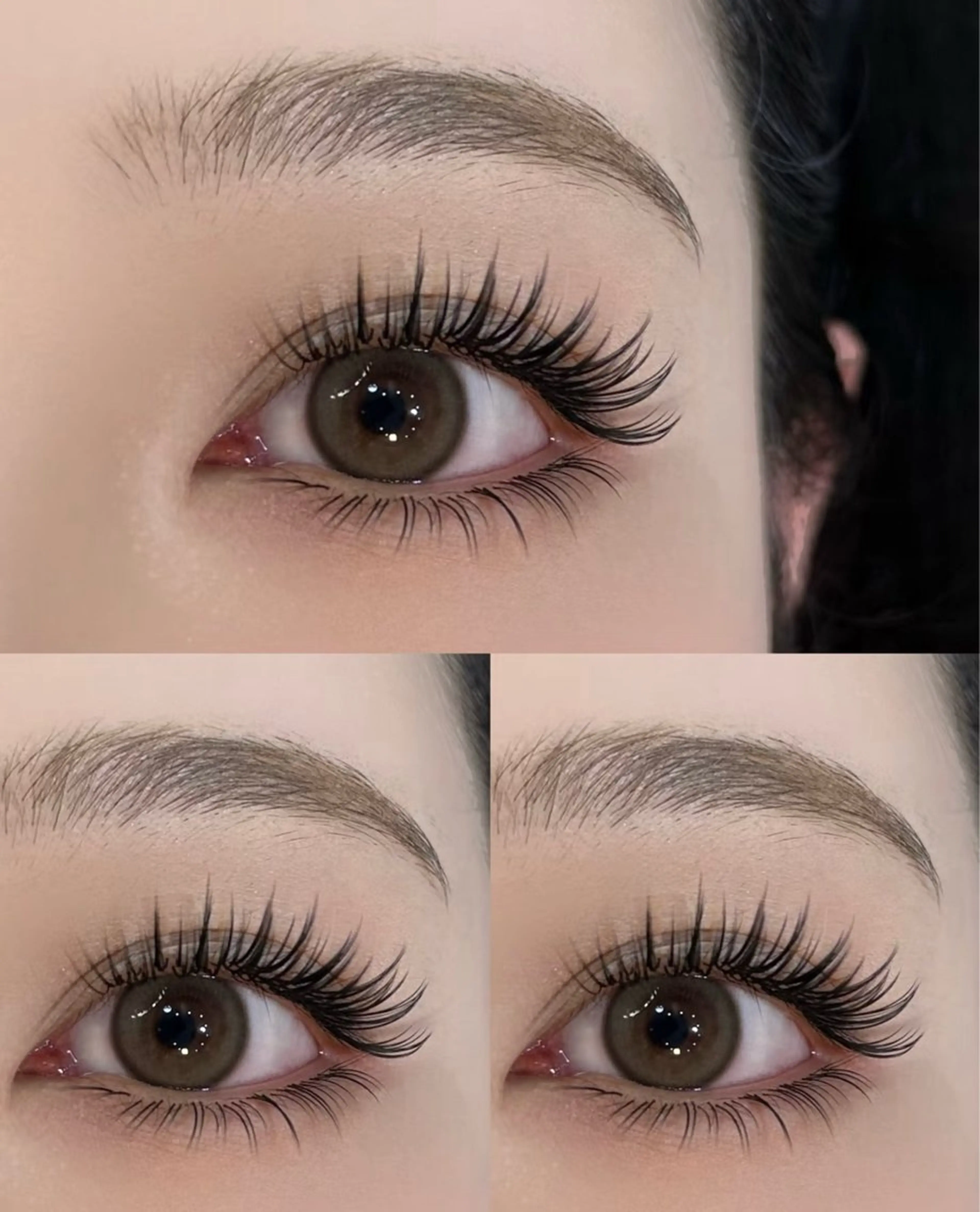 マツエク・マツパ ゆり❤️愛.ラッシュ AURAのマツエク・マツパデザイン