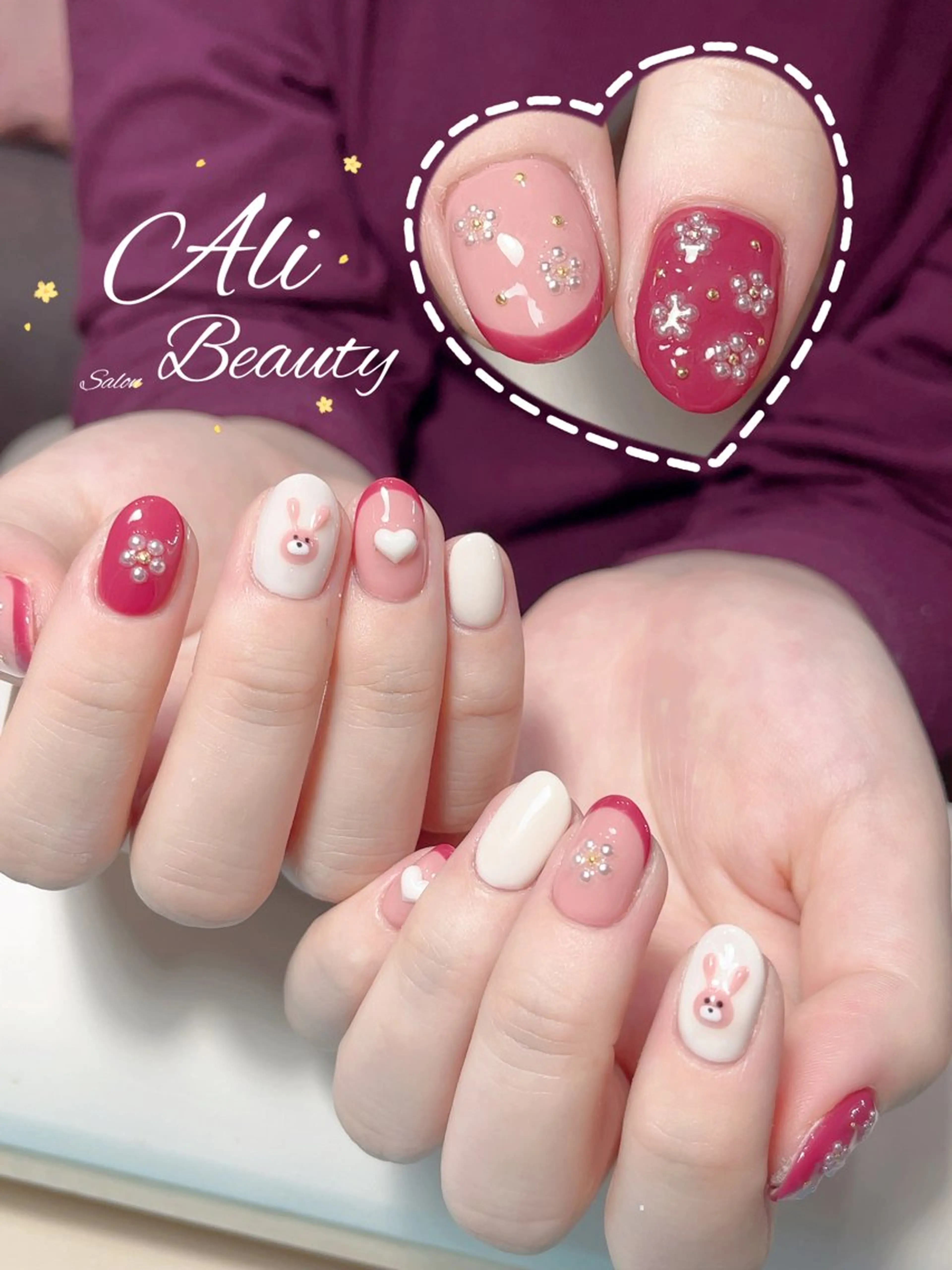 ネイル Ali 新小岩 ネイル専門のネイルデザイン